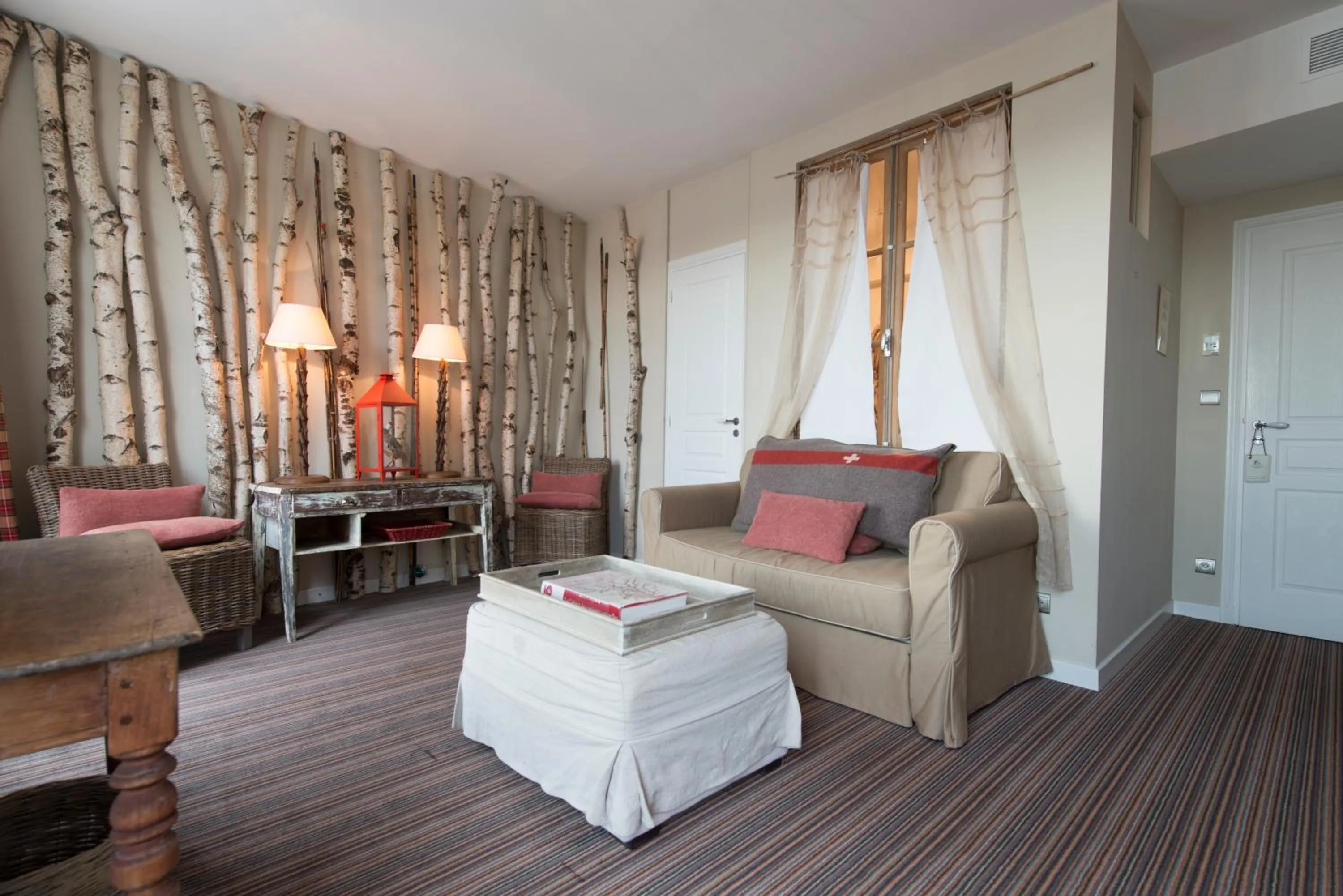 Seating area in La Marine de Loire Hôtel & Spa