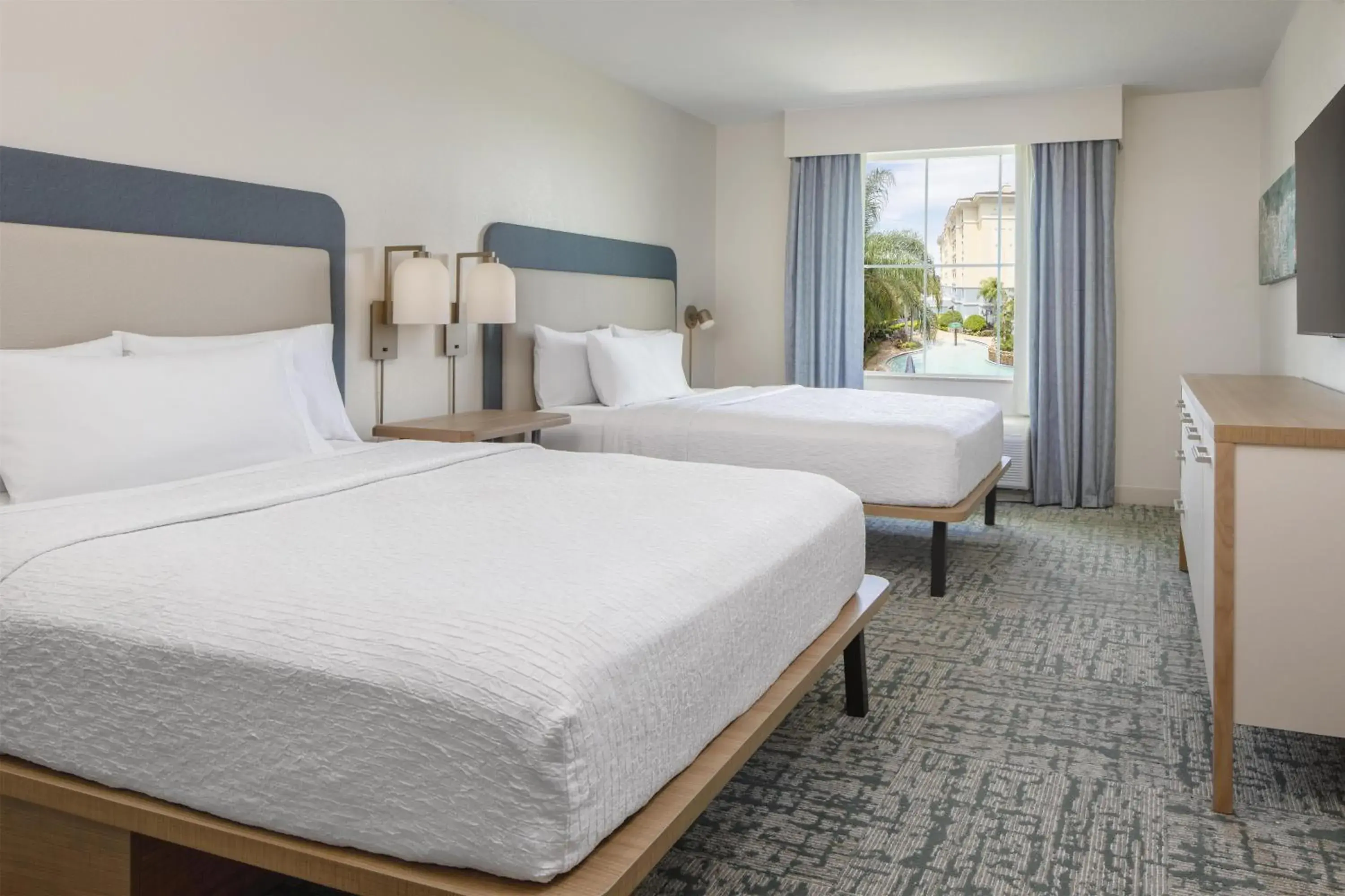 Two Bedroom Suite with One King and Two Queen Beds - Non-Smoking in Homewood Suites by Hilton Lake Buena Vista Orlando - Newly Renovated! Two Bedroom Suite with One King and Two Queen Beds - Non-Smoking in Homewood Suites by Hilton Lake Buena Vista Orlando - Newly Renovated!
