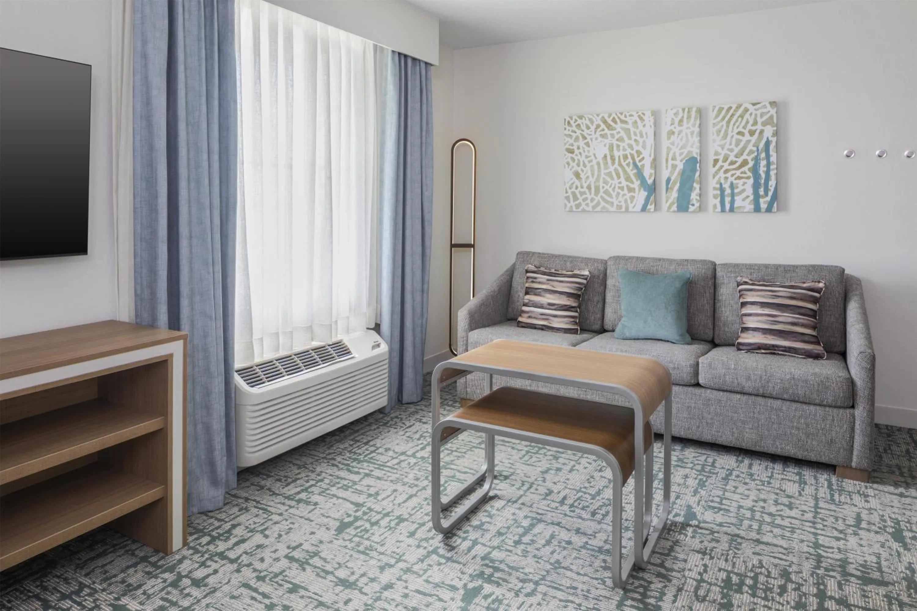 Living room in Homewood Suites by Hilton Lake Buena Vista Orlando - Newly Renovated!