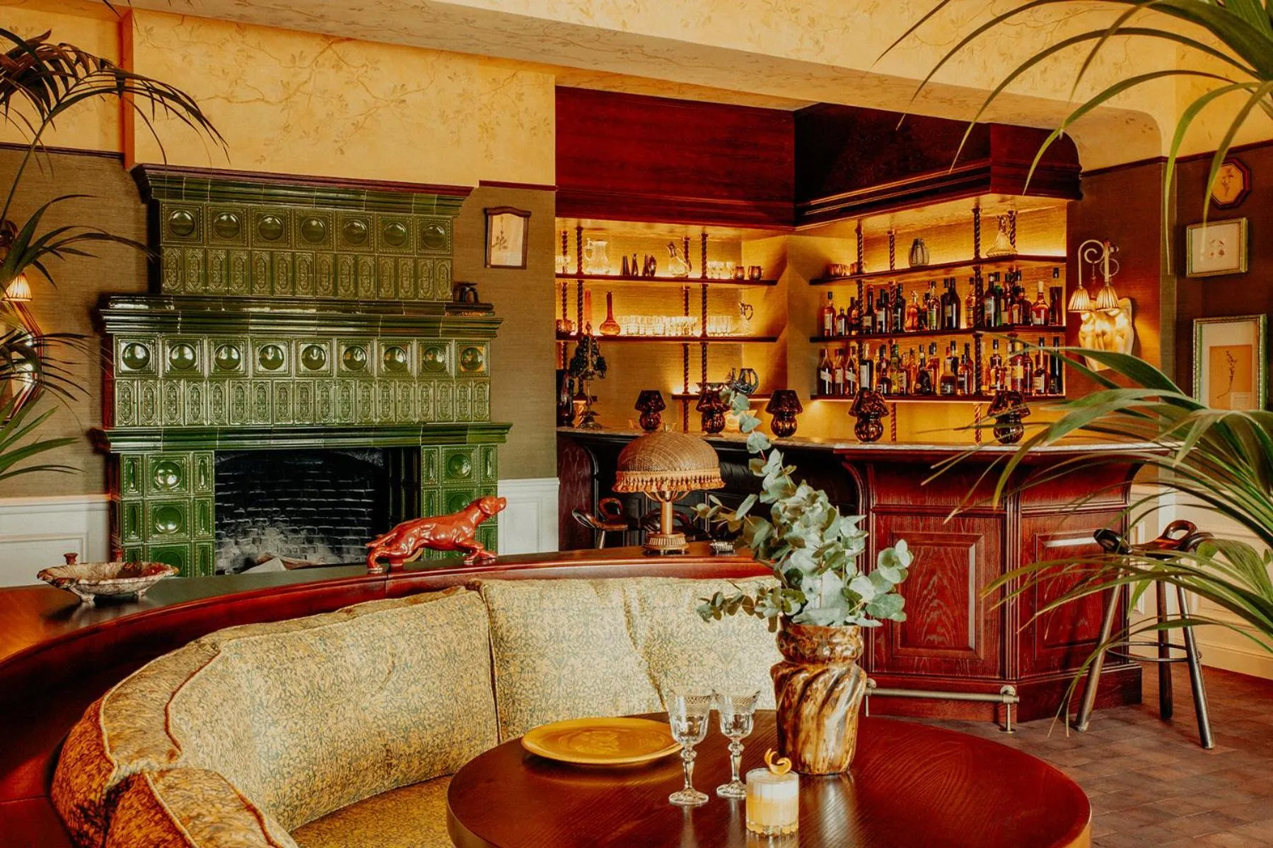 Lounge or bar in Le Mas Candille