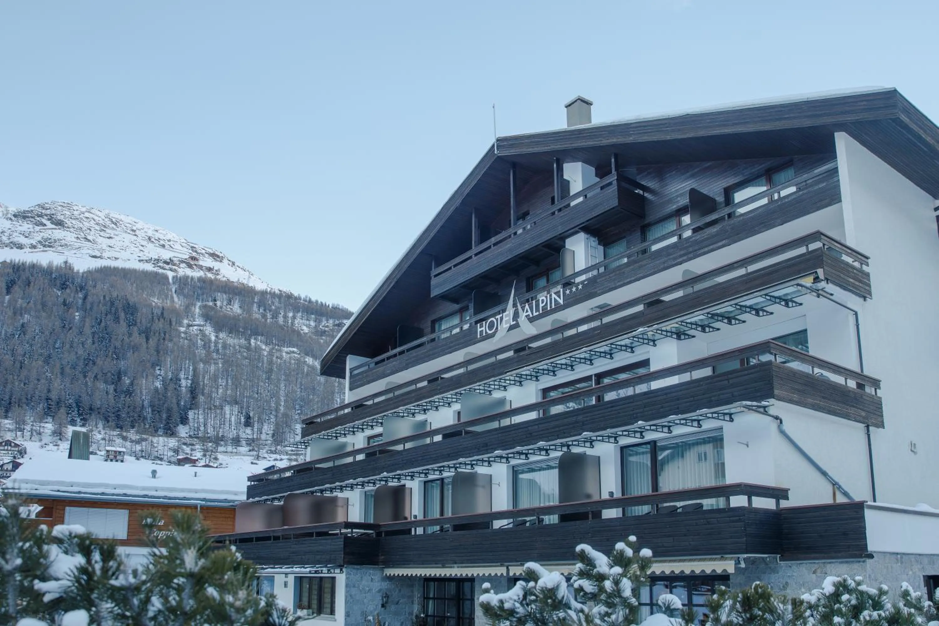 Property building in Hotel Alpin Superior