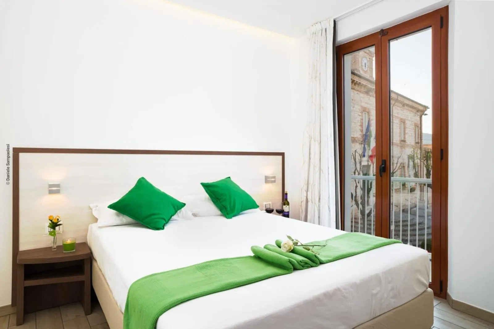 Quadruple Room with Balcony - single occupancy in Viverenumana