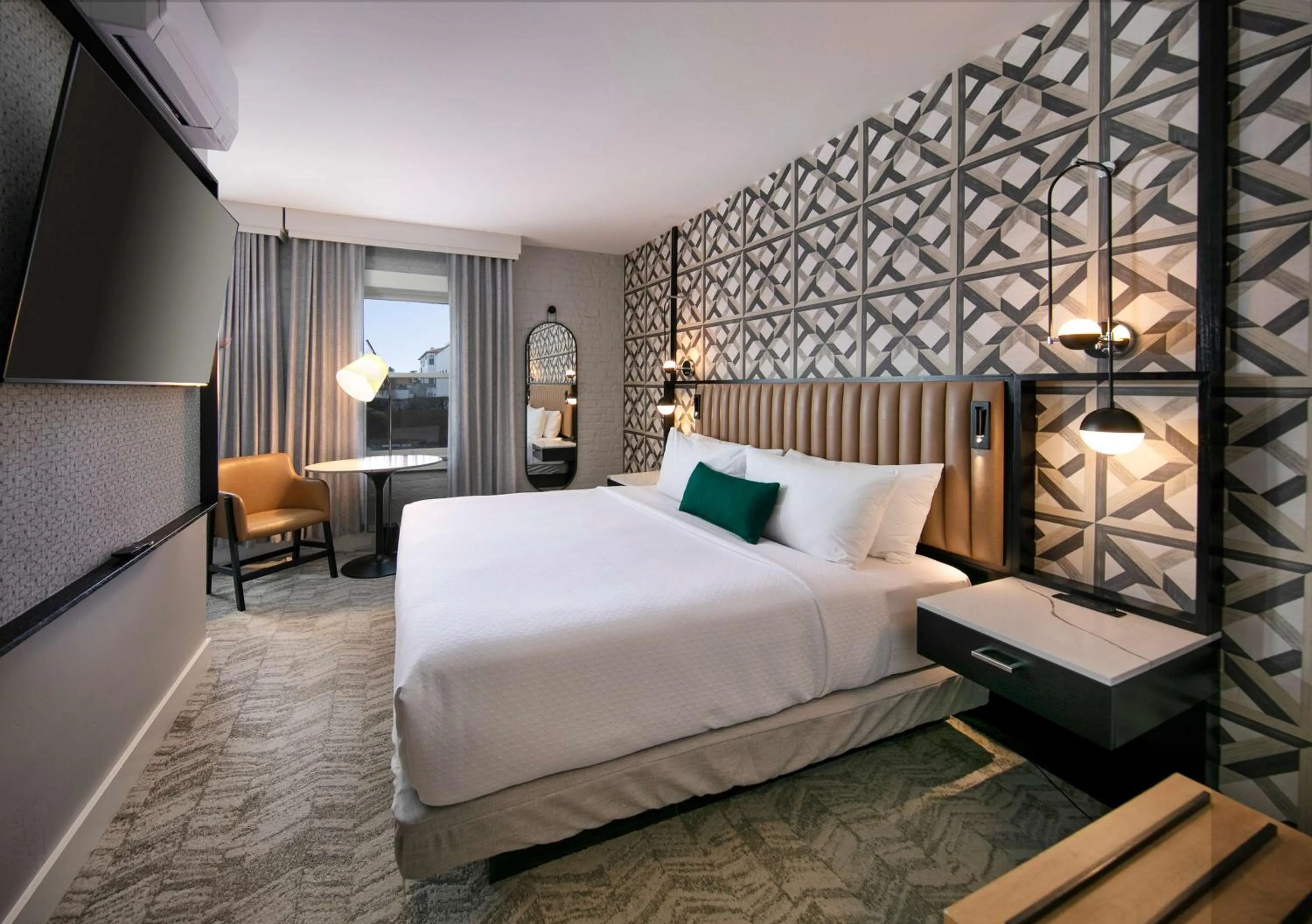 Bed in Hotel Virginia Santa Barbara, Tapestry Collection by Hilton