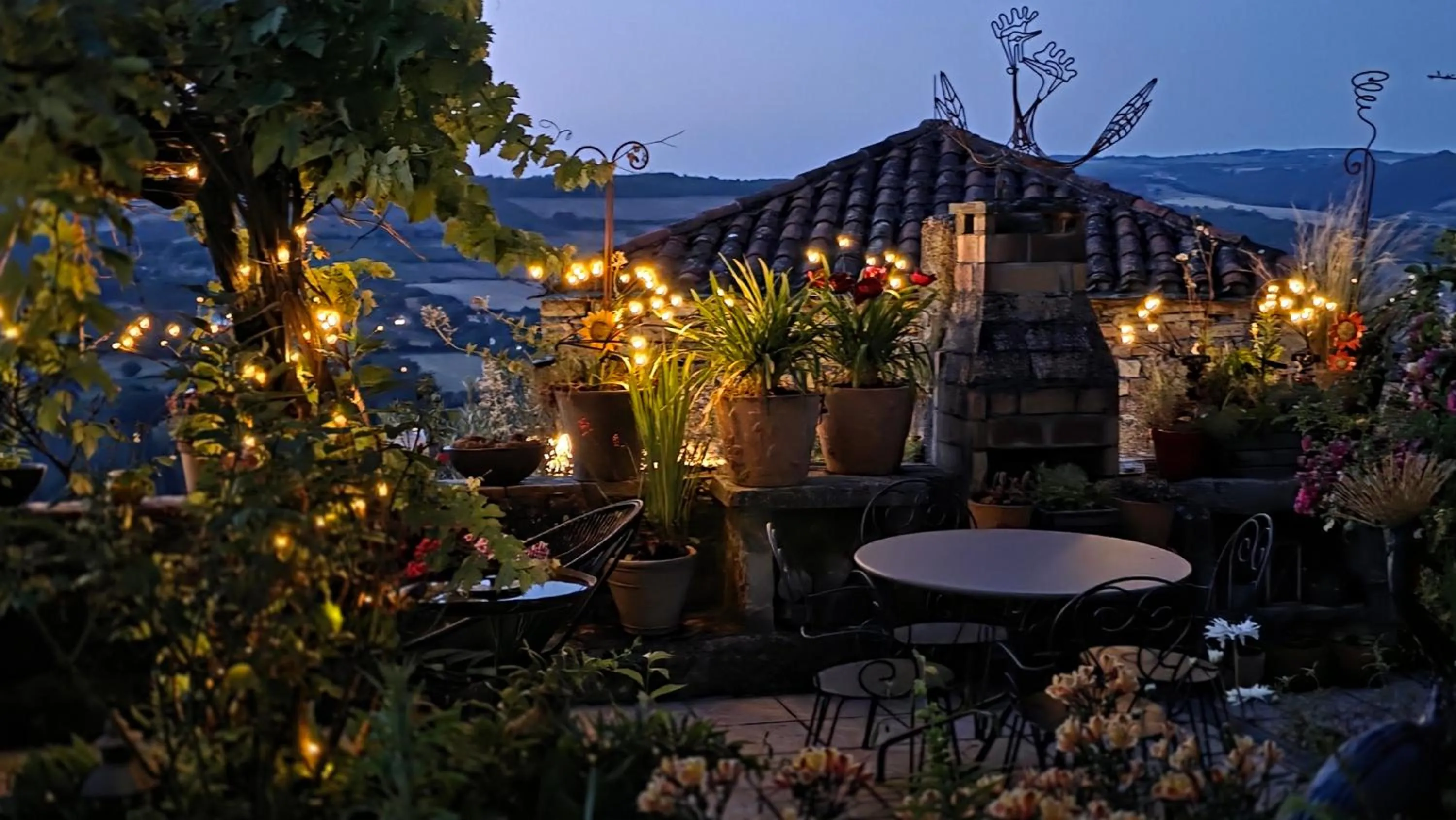 Patio in D'Ici et D'Ailleurs