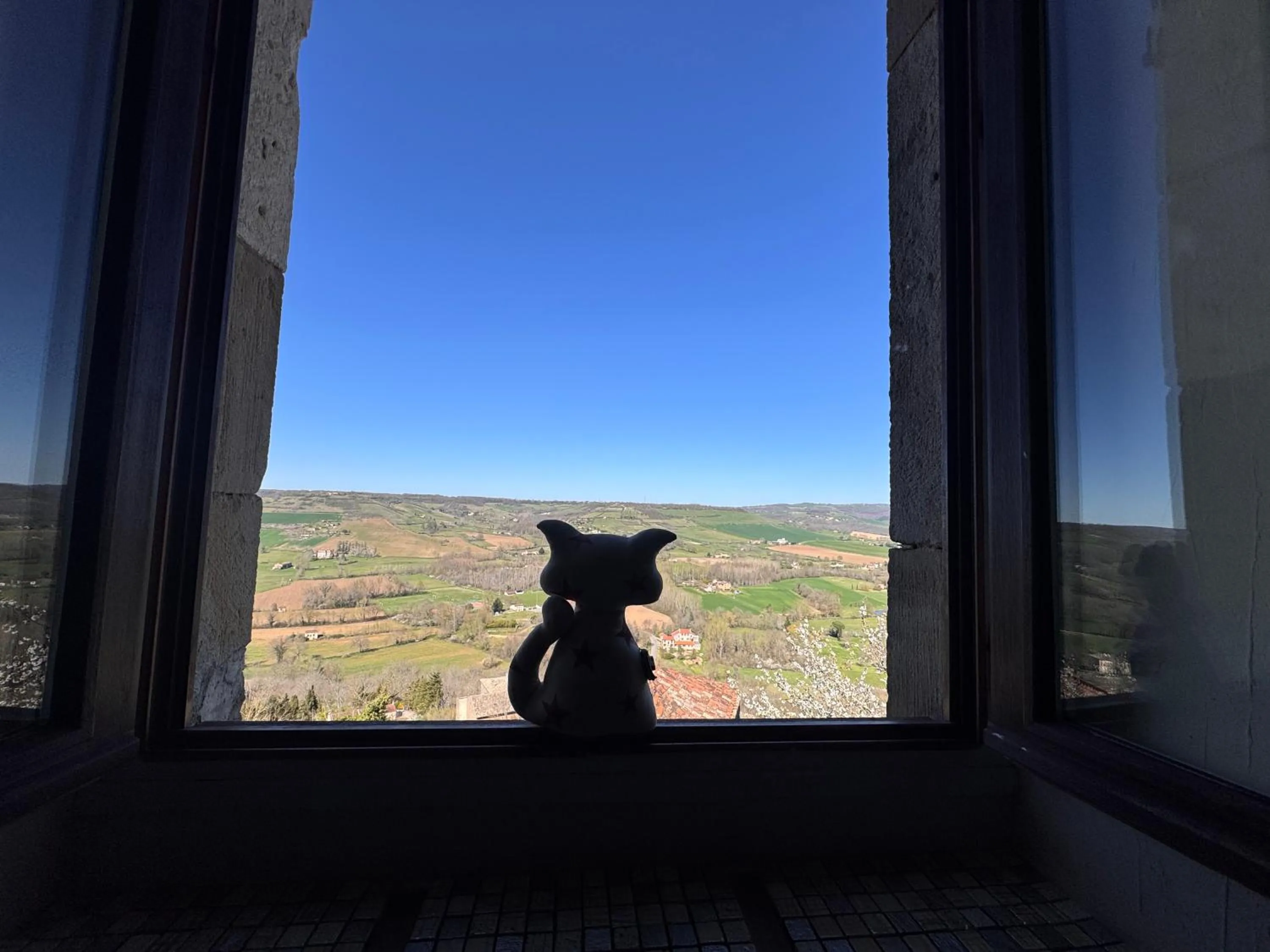 View (from property/room) in D'Ici et D'Ailleurs