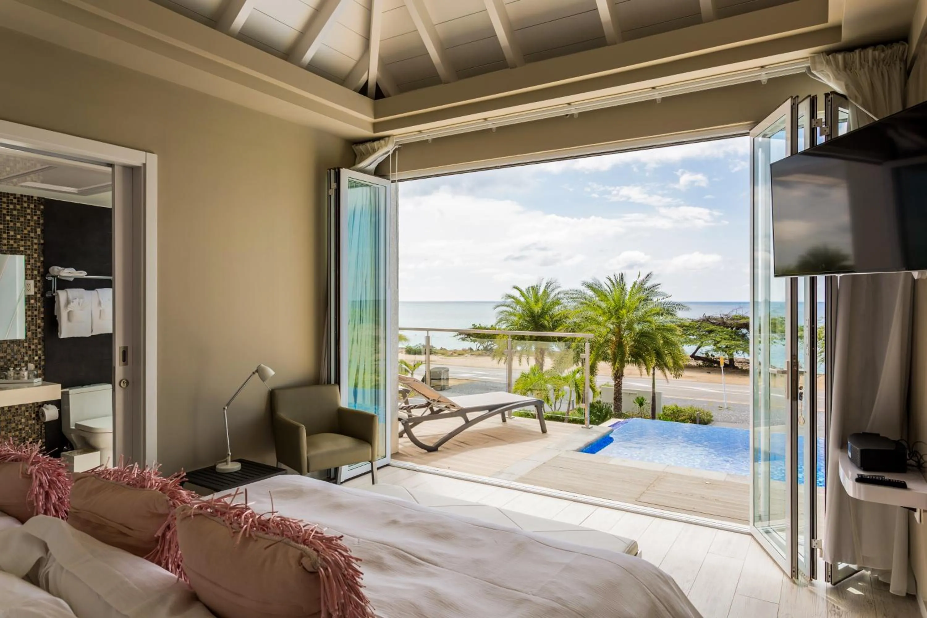 Bed in Ocean Z Boutique Hotel