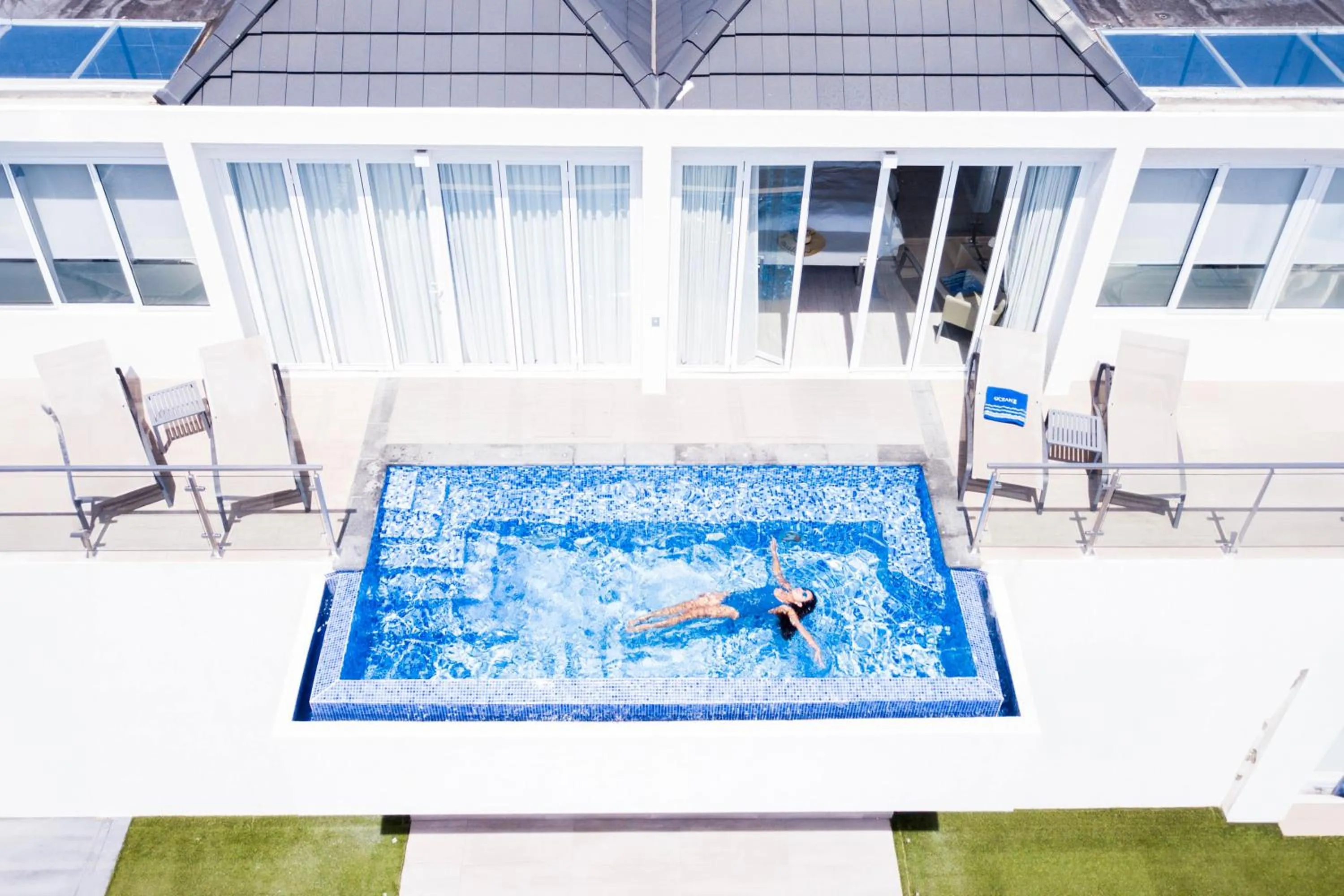 Swimming pool in Ocean Z Boutique Hotel