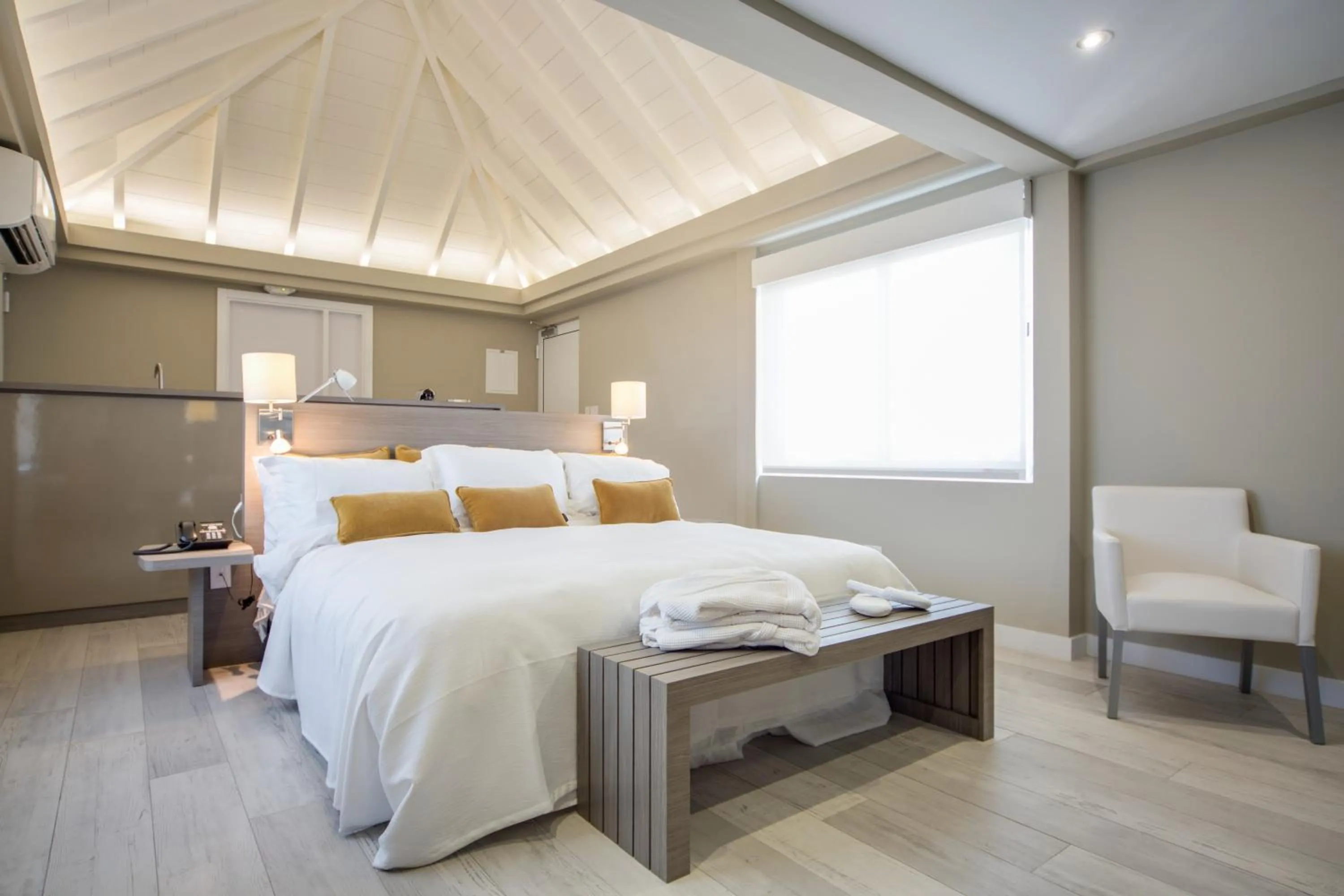 Bed in Ocean Z Boutique Hotel