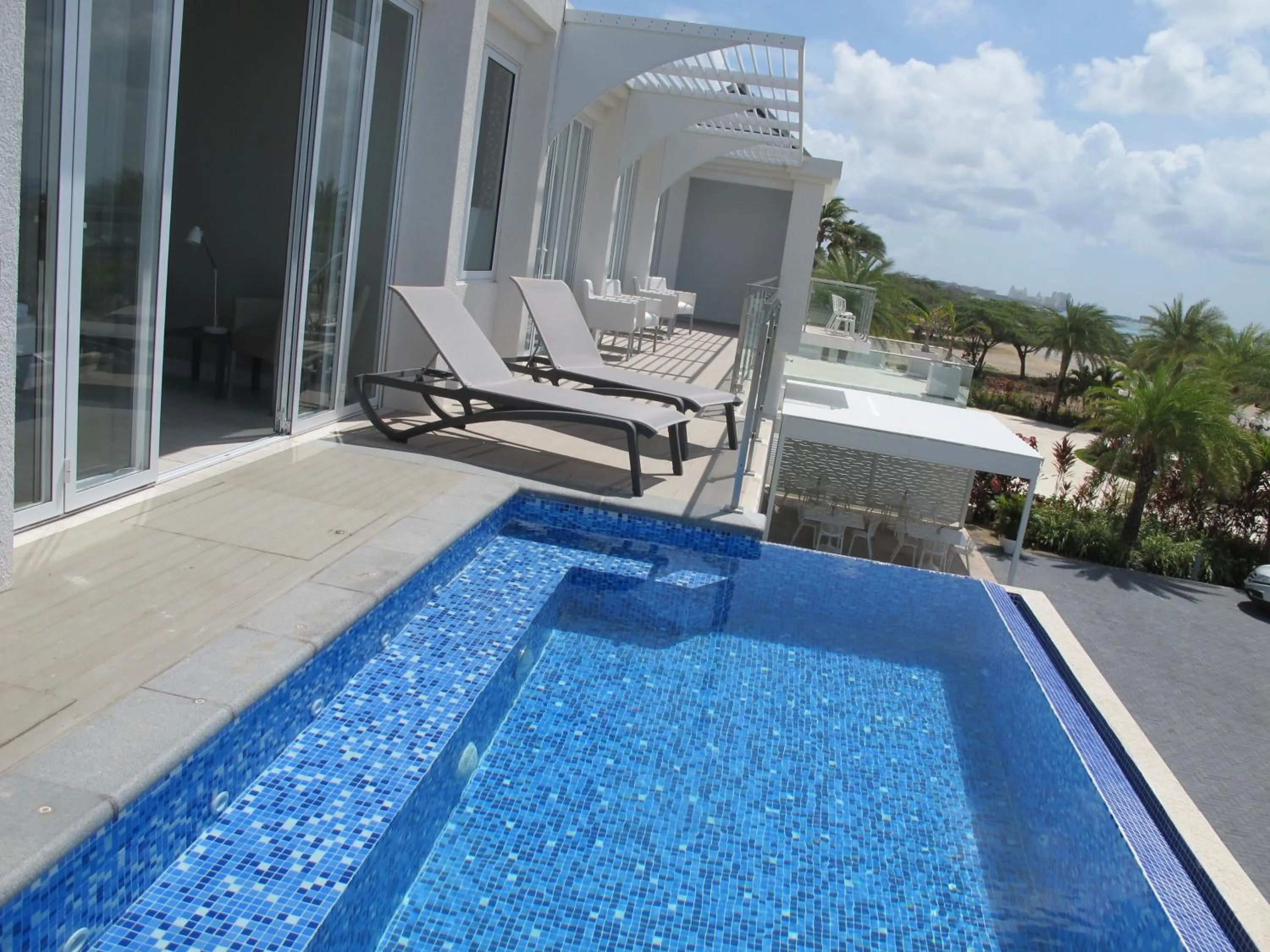 Swimming pool in Ocean Z Boutique Hotel