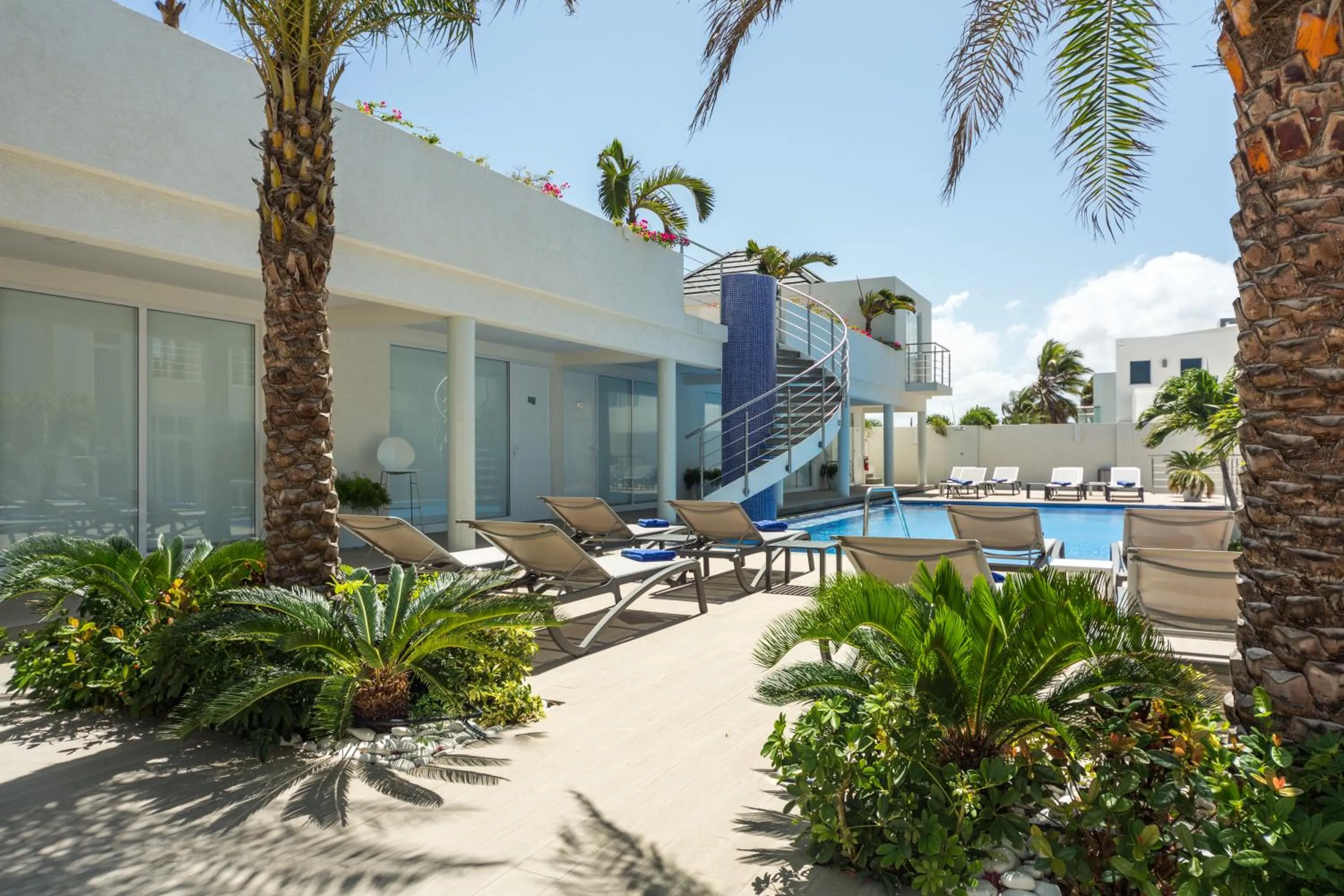 Swimming pool in Ocean Z Boutique Hotel