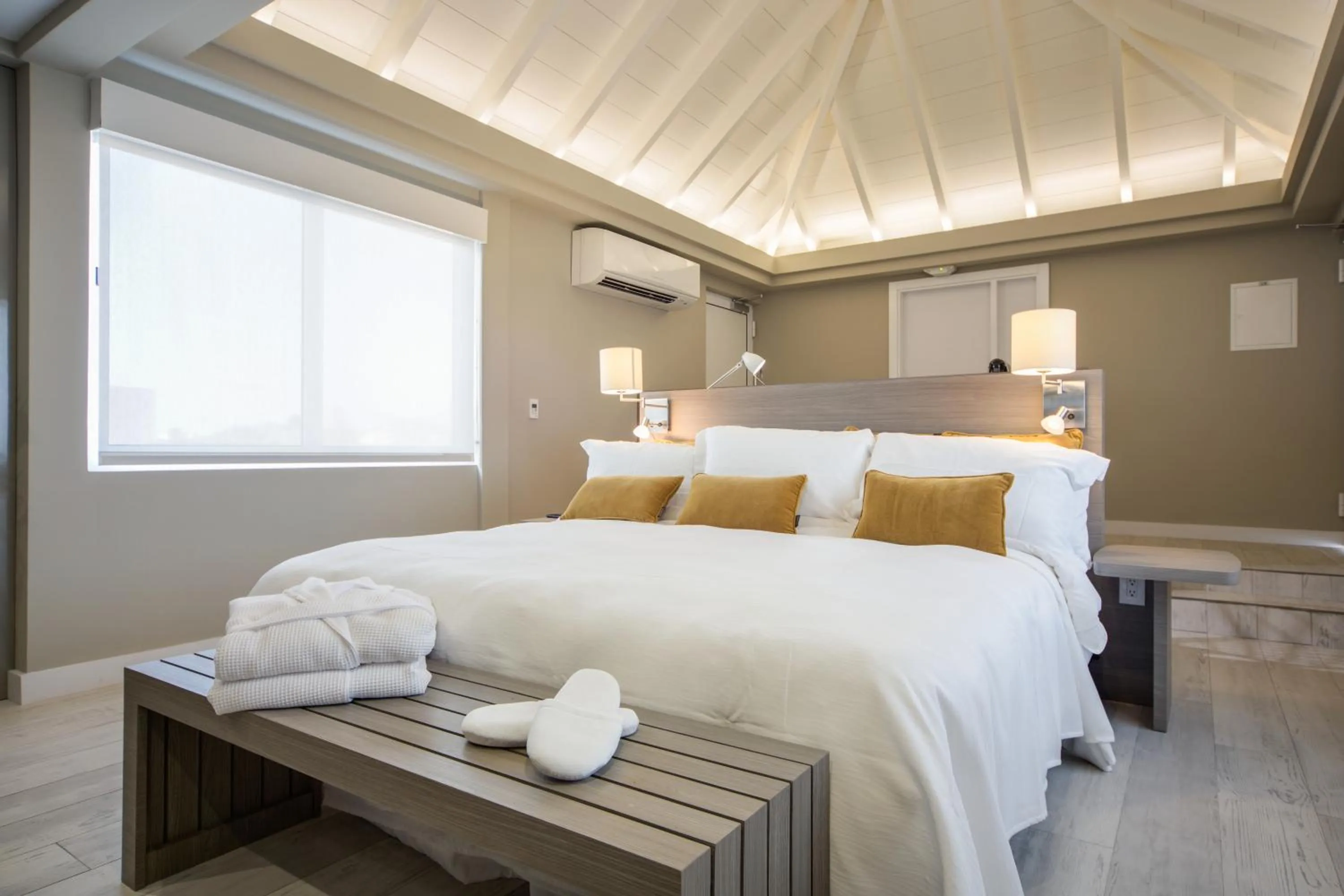 Bed in Ocean Z Boutique Hotel