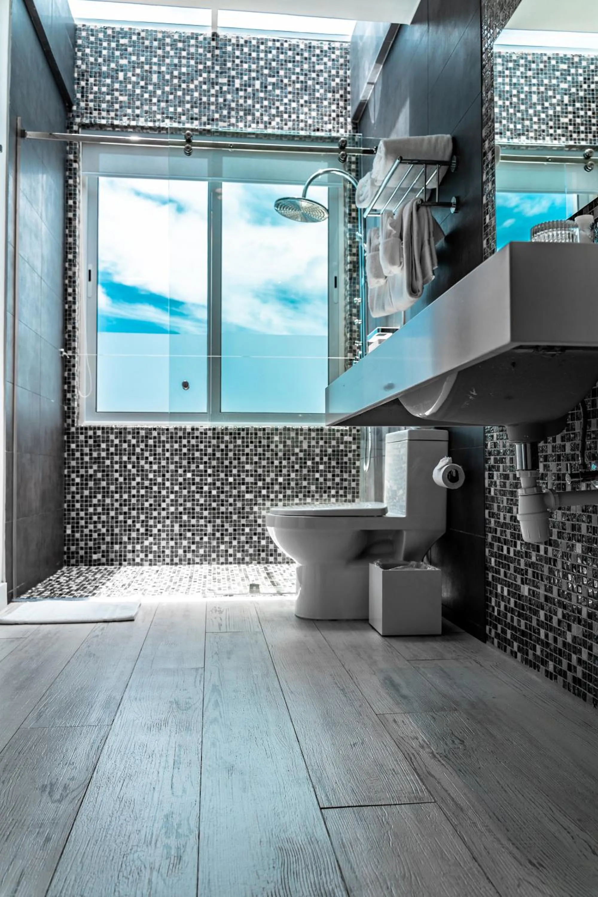 Bathroom in Ocean Z Boutique Hotel