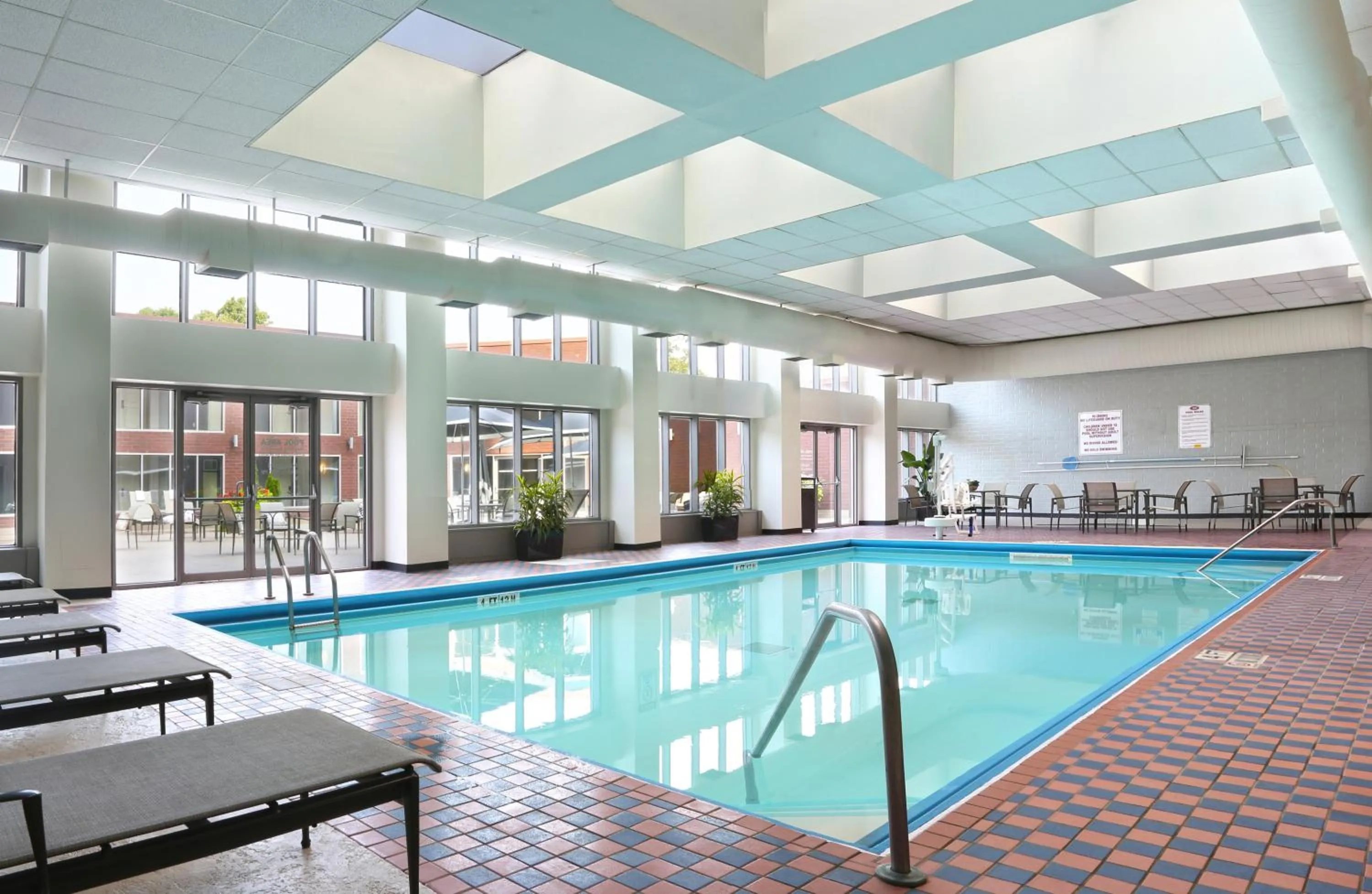 Swimming pool in Crowne Plaza Atlanta Perimeter at Ravinia by IHG