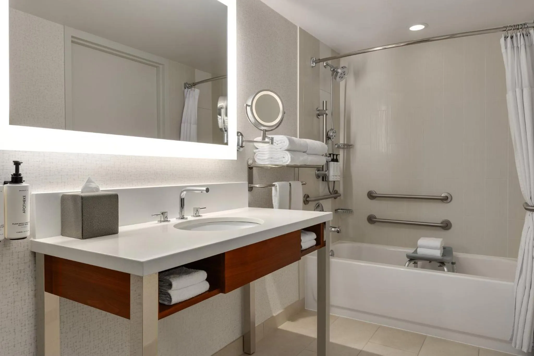 Bathroom in Crowne Plaza Seattle - Newly Renovated - an IHG Hotel
