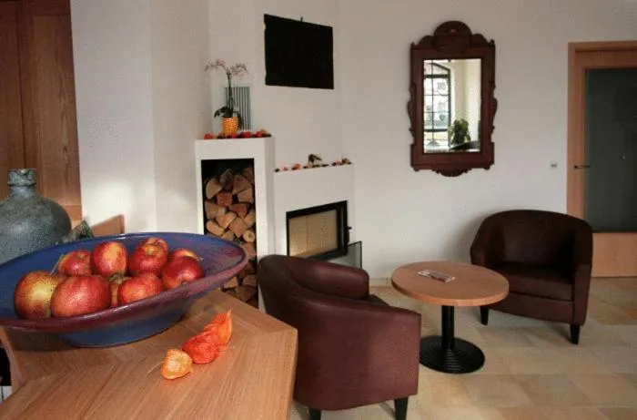 Lobby or reception in Hotel Eberl