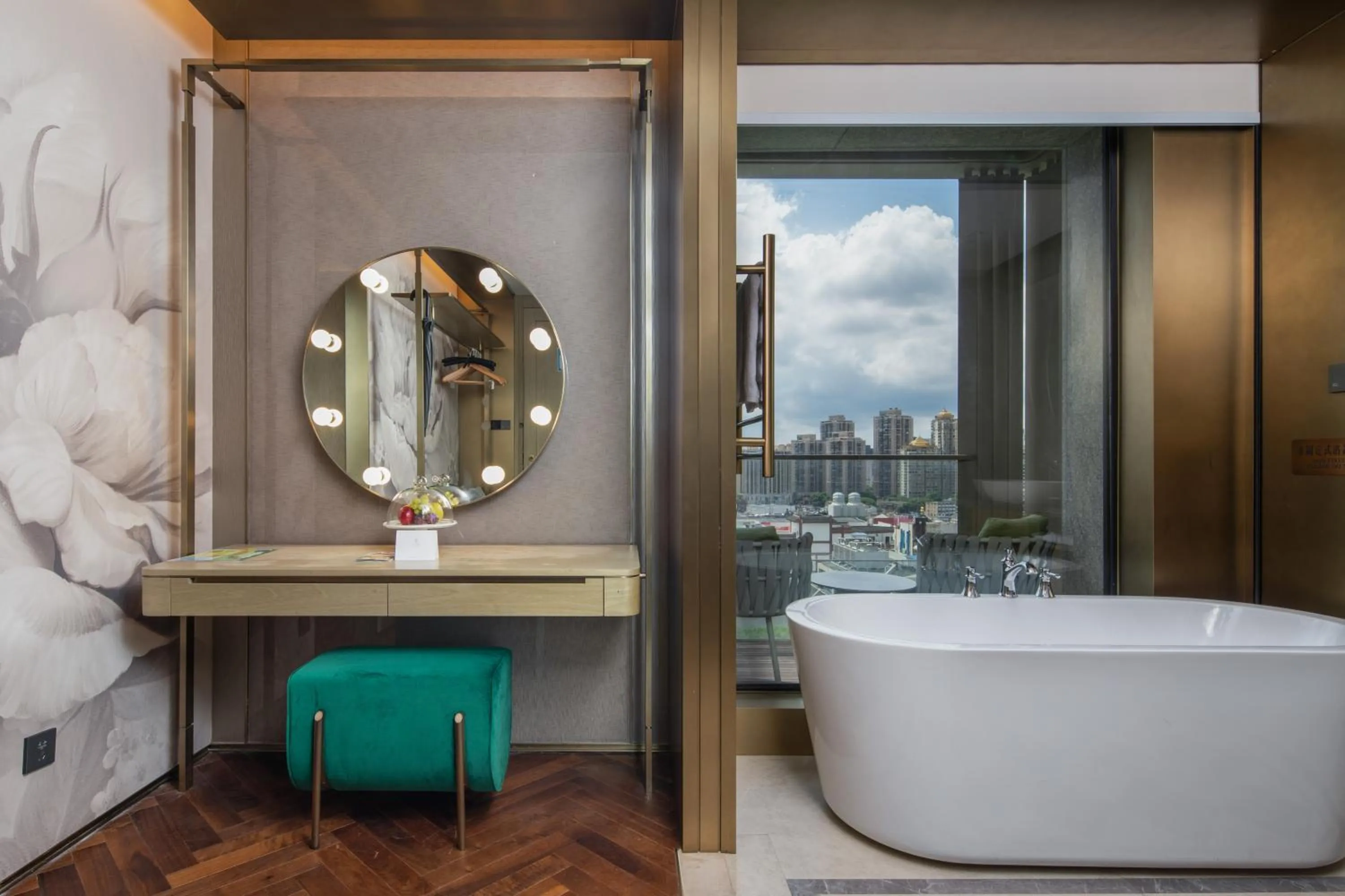 Bathroom in Blossom House Shanghai On The Bund