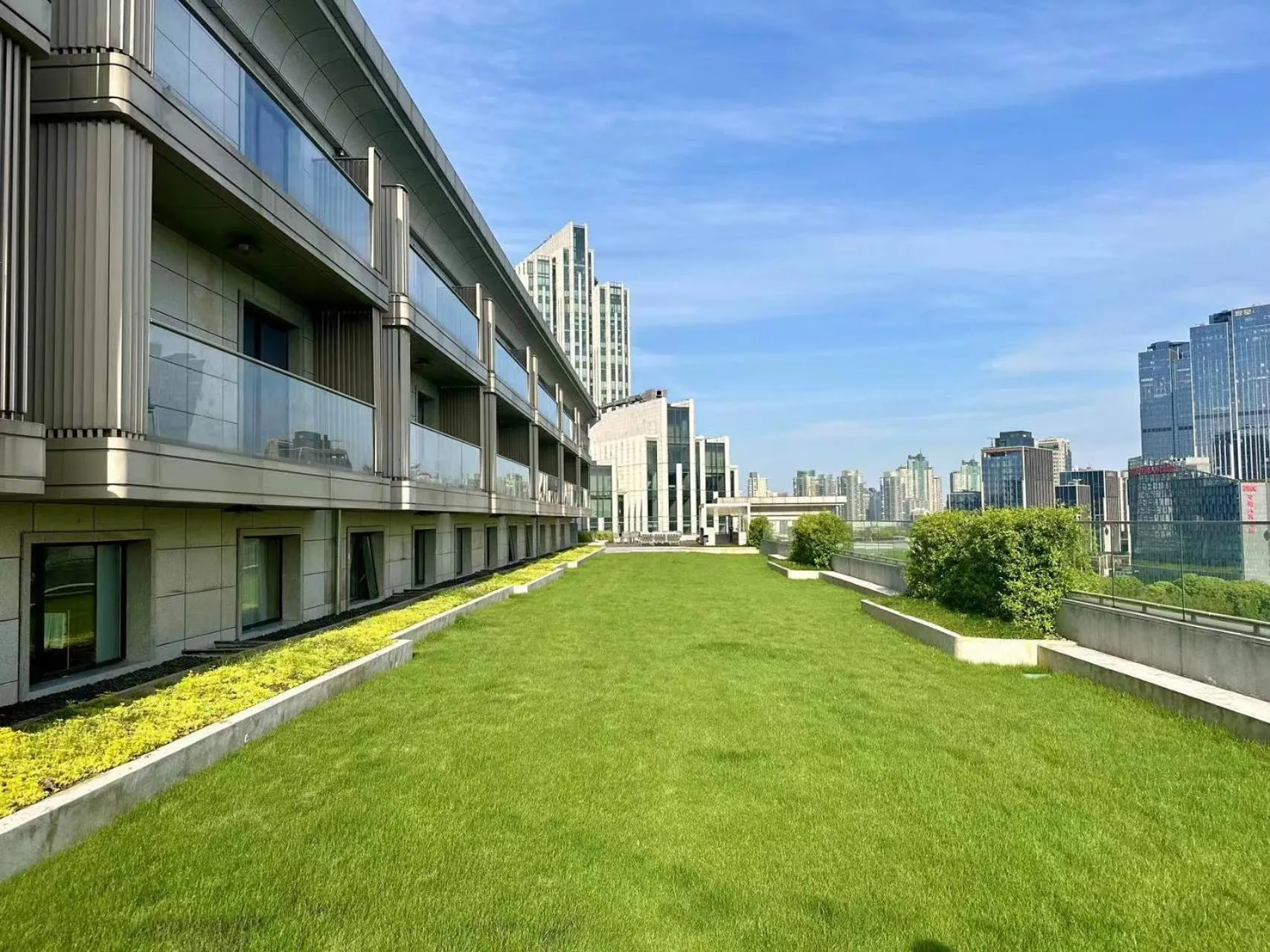 Garden in Blossom House Shanghai On The Bund