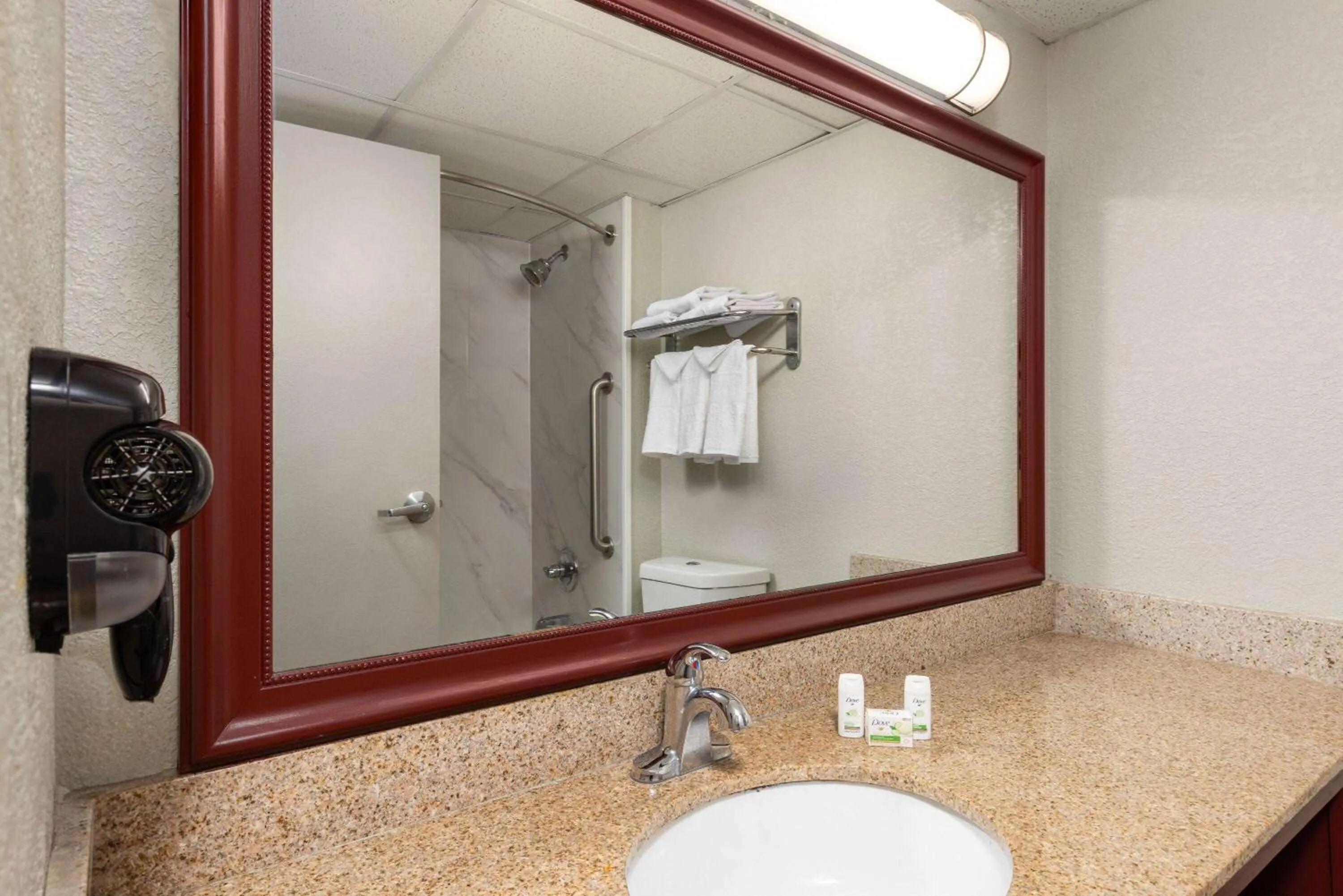 Bathroom in Wingate by Wyndham Kansas City