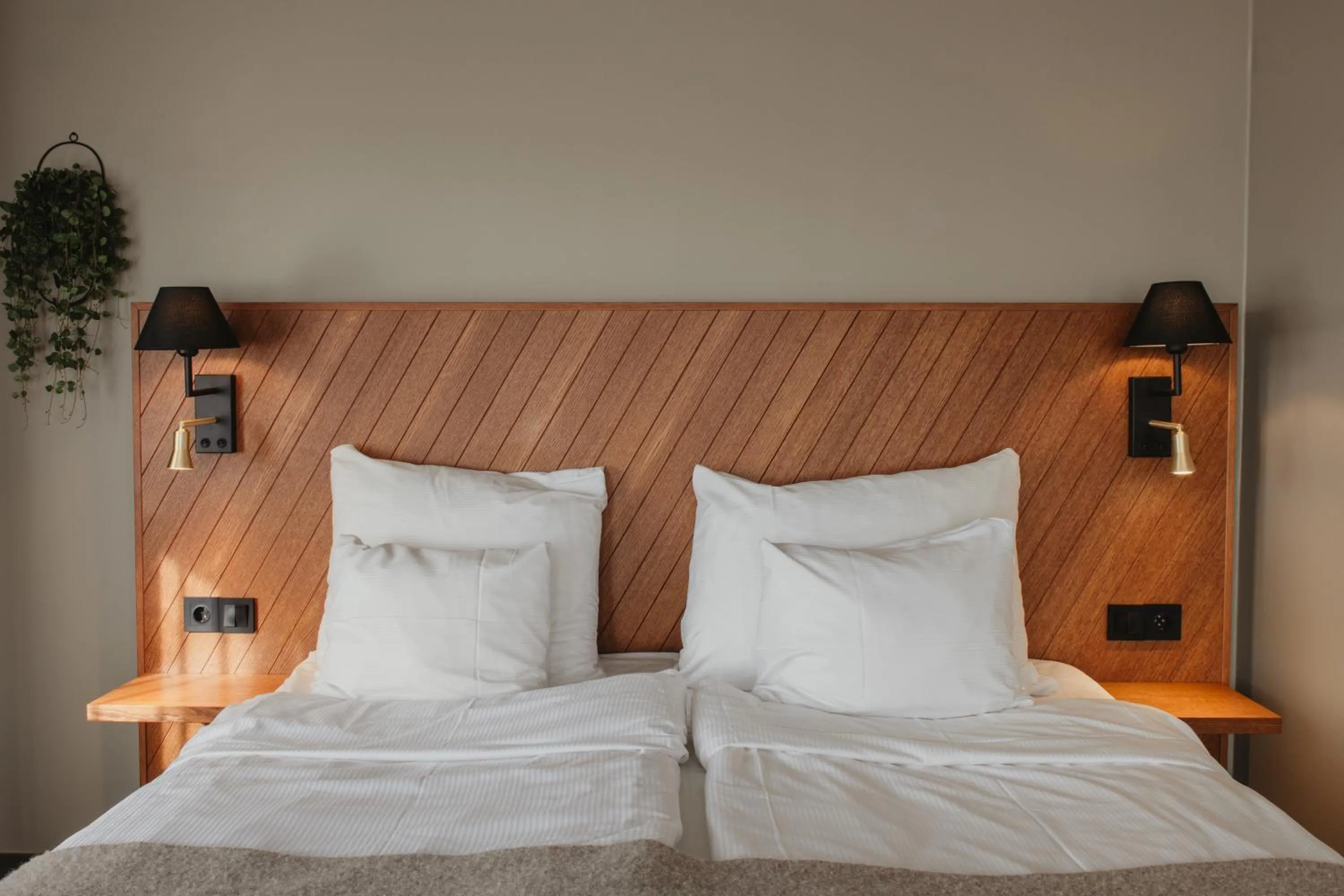 Bed in Home Hotel Fregatten