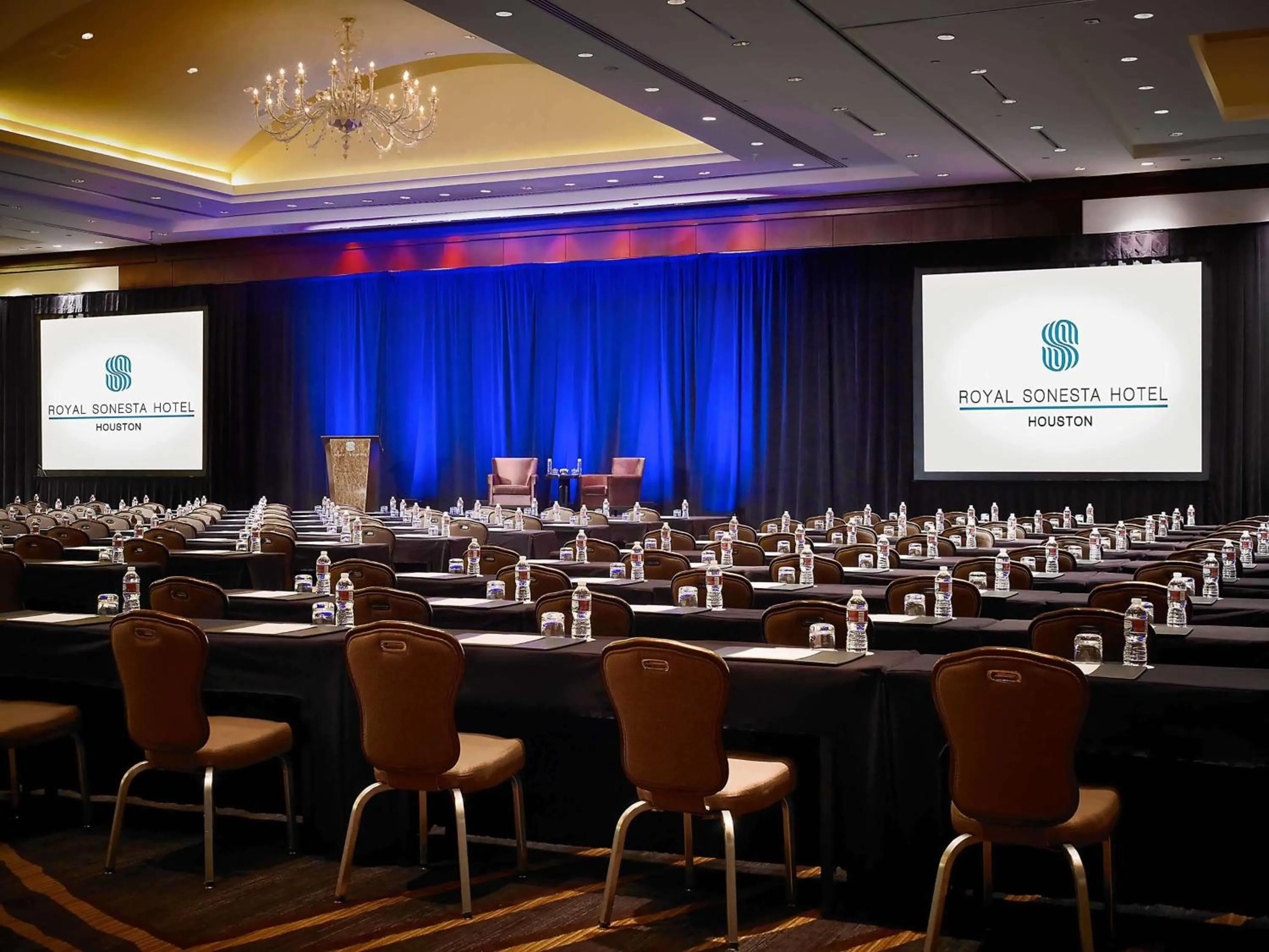 On site in The Royal Sonesta Houston Galleria