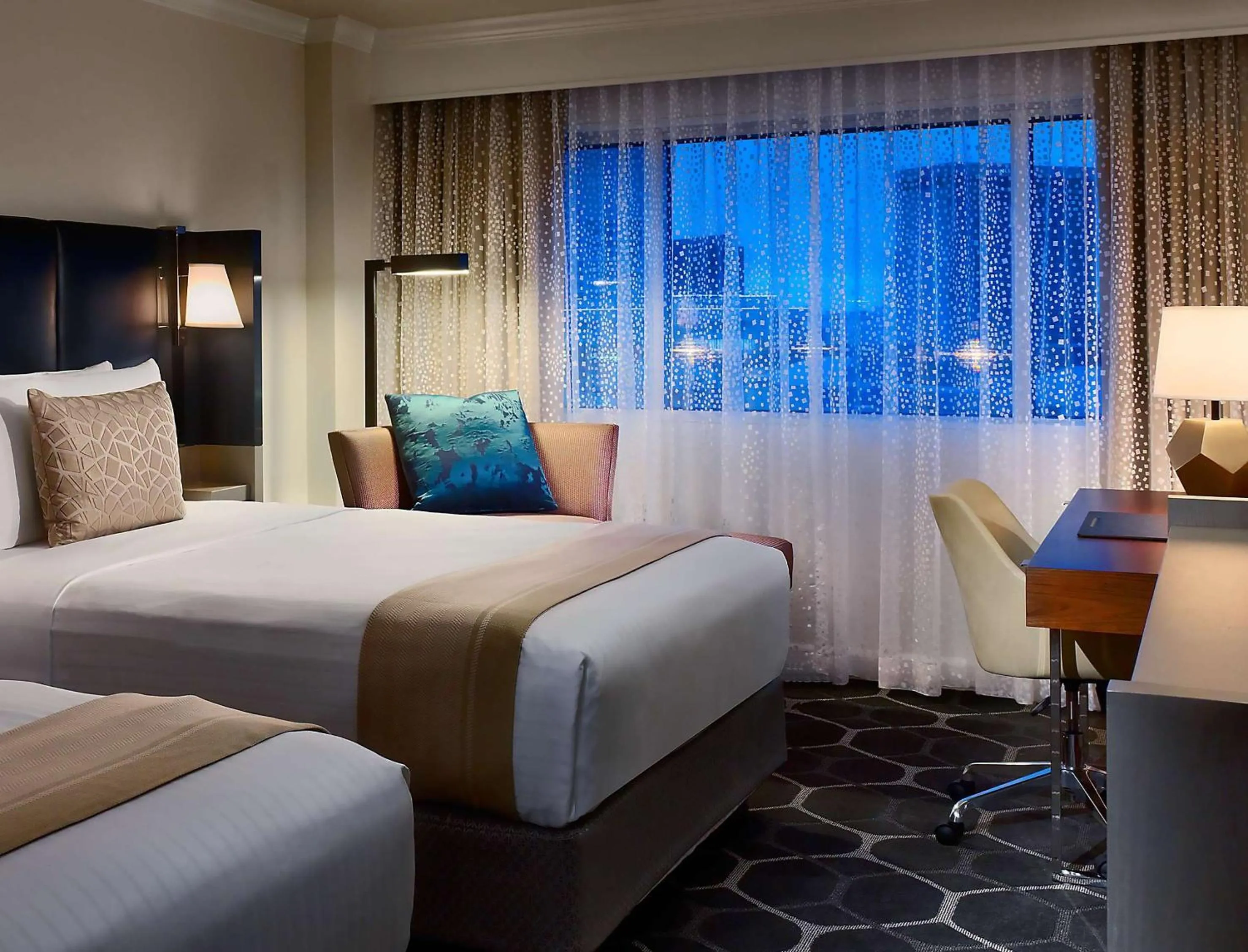 Bedroom, Bed in The Royal Sonesta Houston Galleria