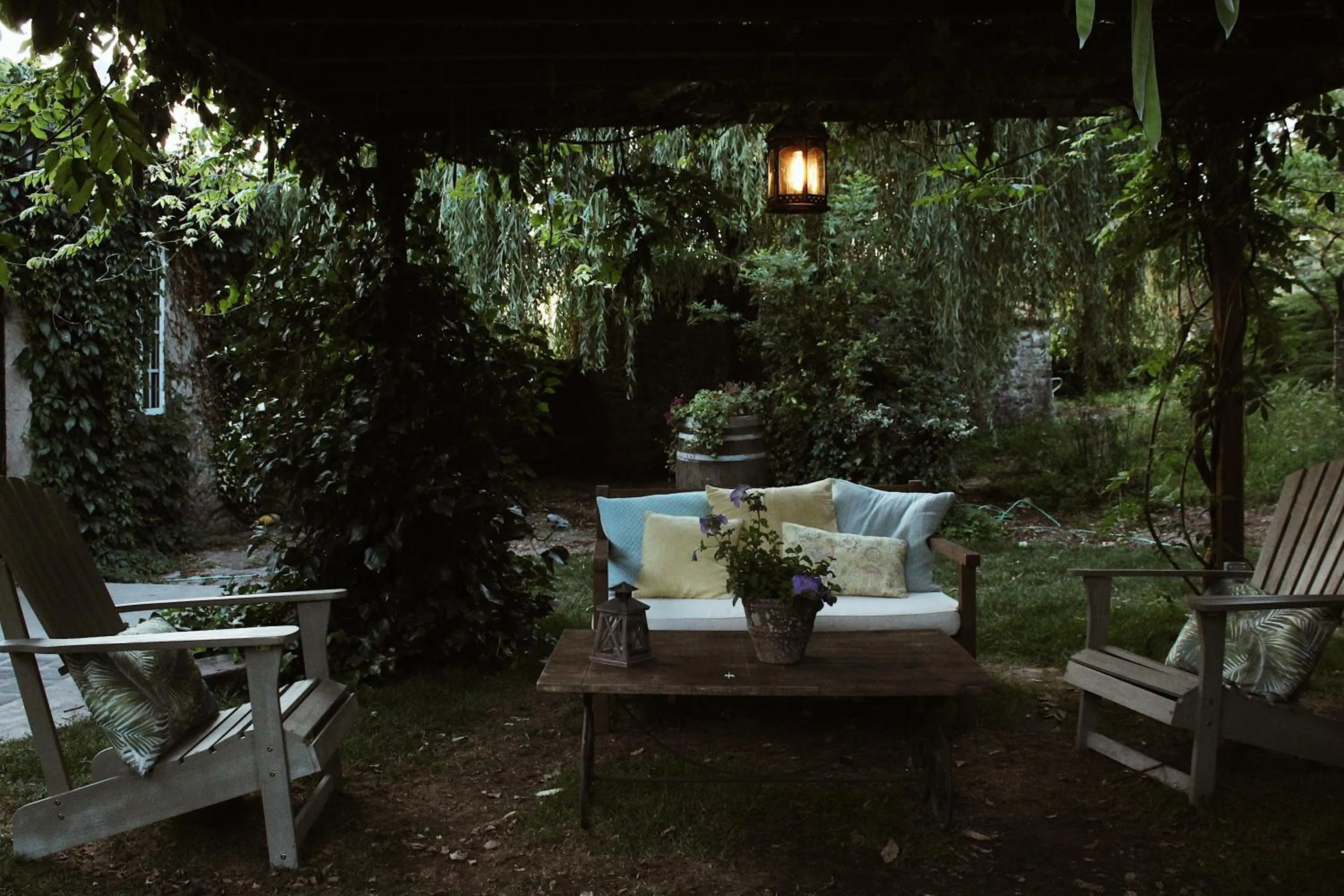 Garden in Eco Hotel Nos