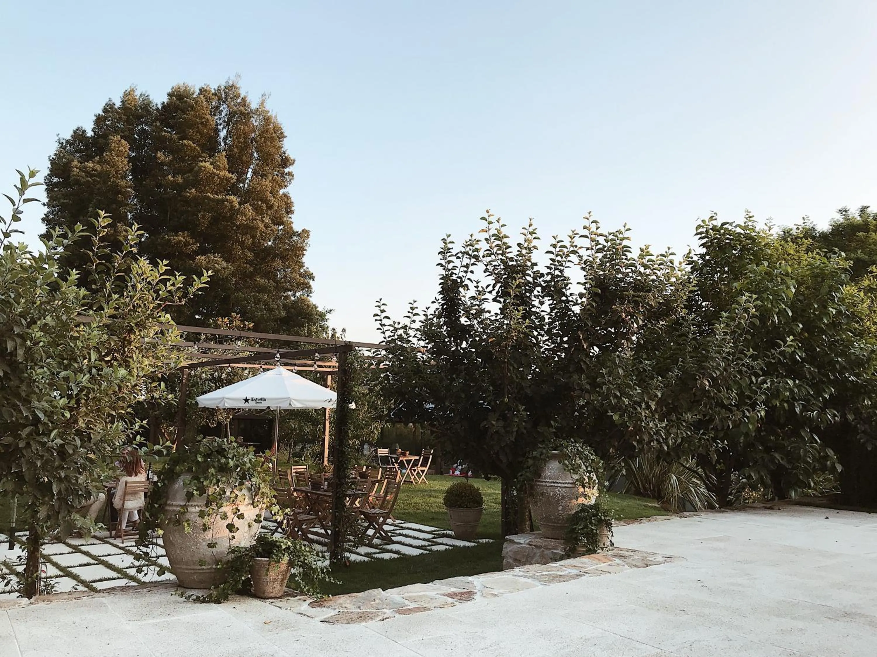 Garden in Eco Hotel Nos