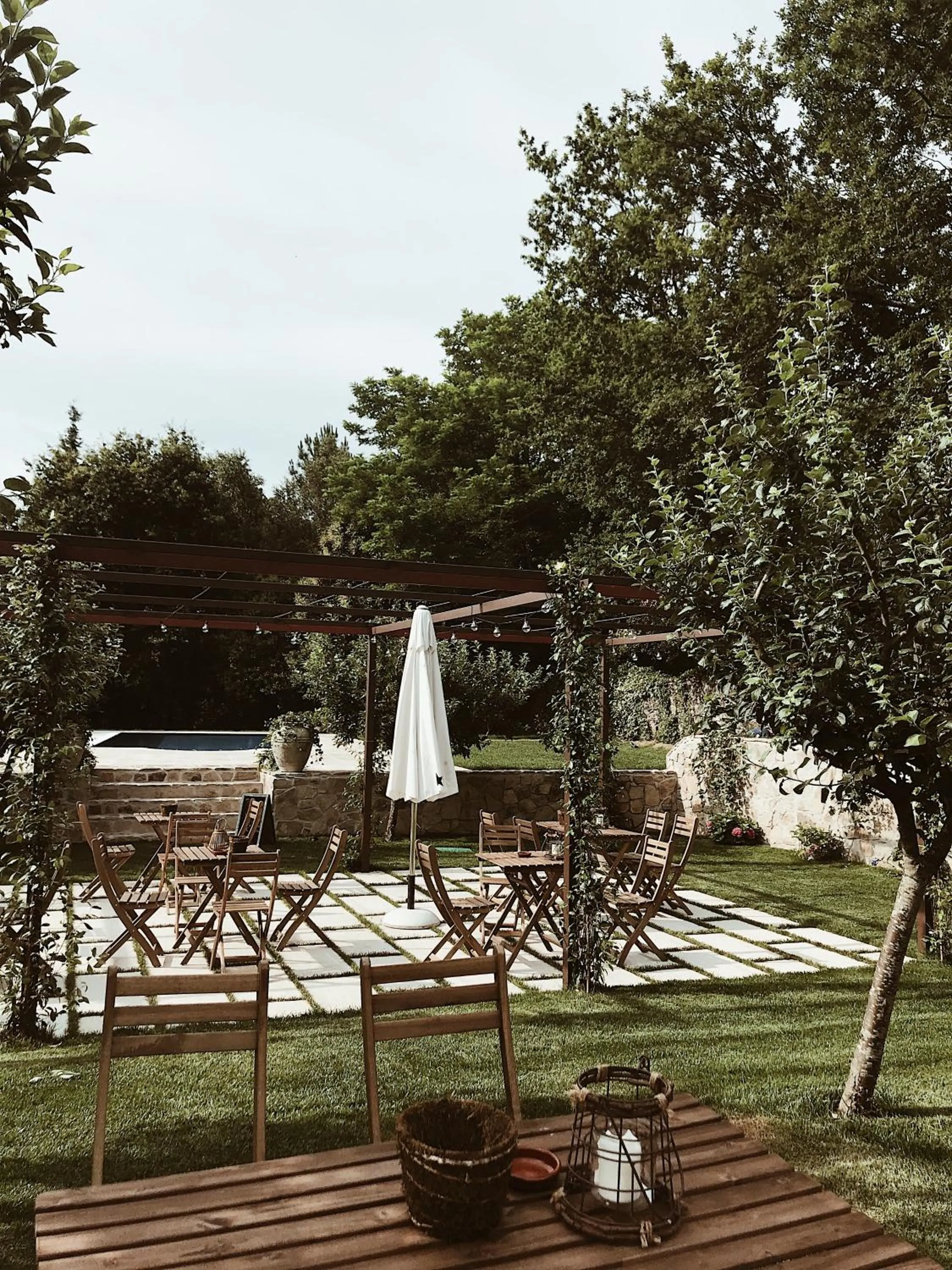 Garden in Eco Hotel Nos