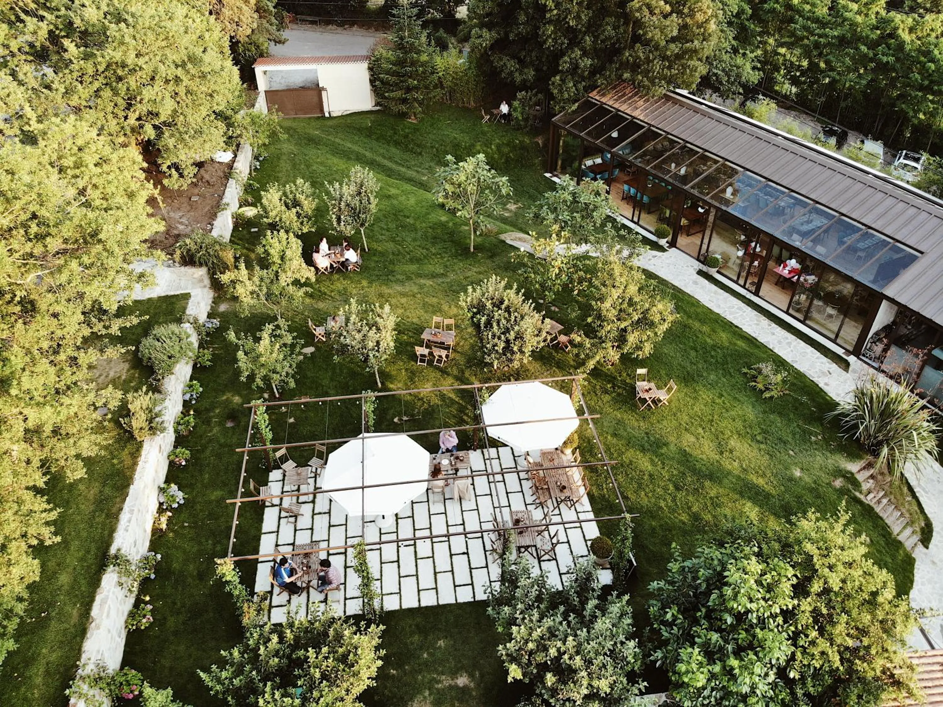 Bird's eye view in Eco Hotel Nos