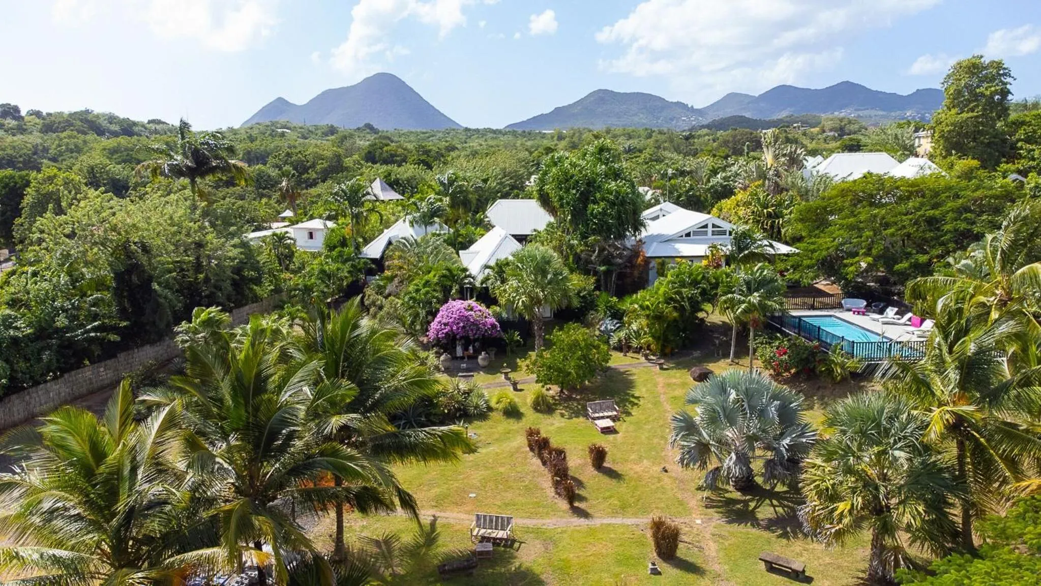 Bird's eye view in Domaine de la Palmeraie - Villas Lodge