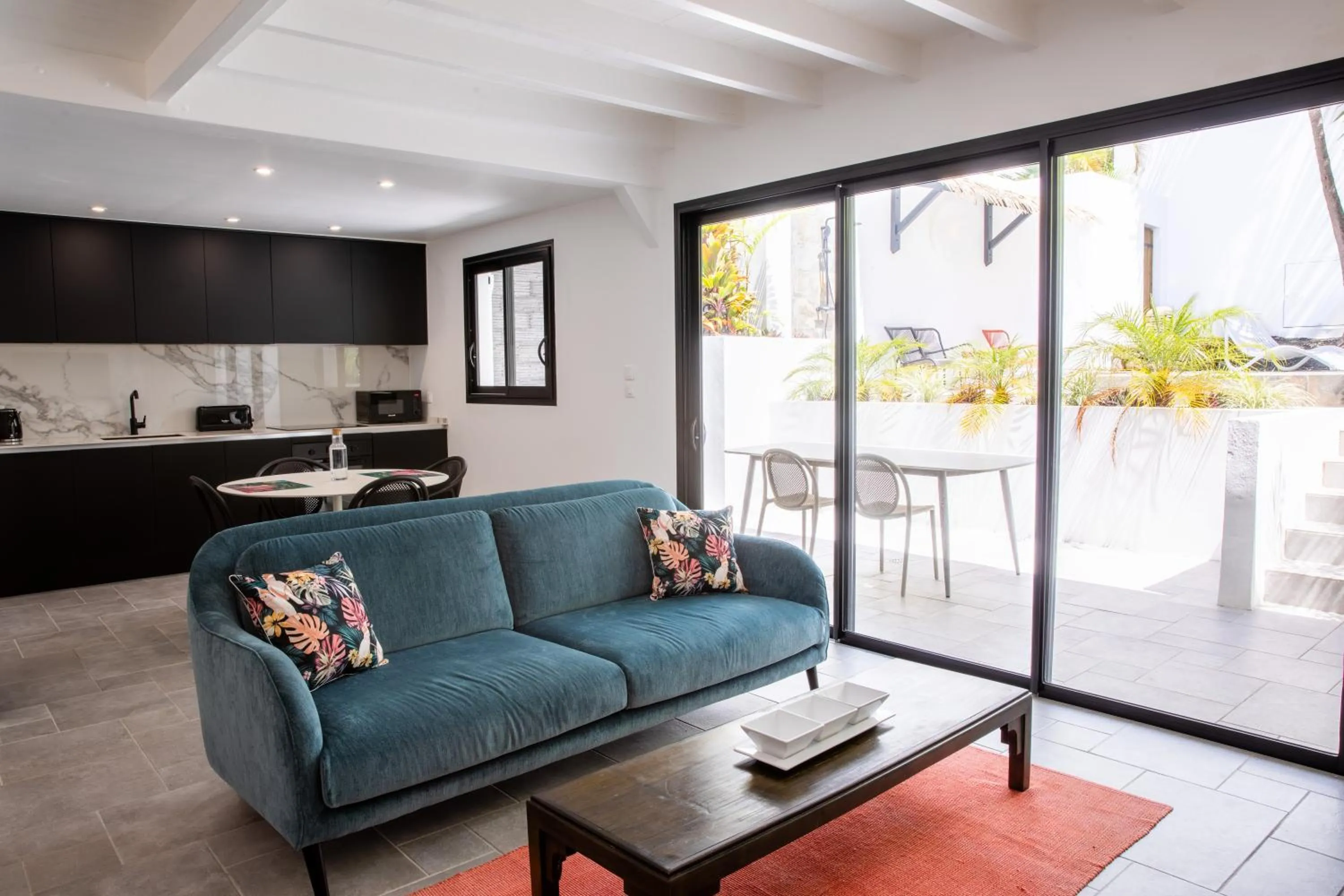 Living room in Domaine de la Palmeraie - Villas Lodge
