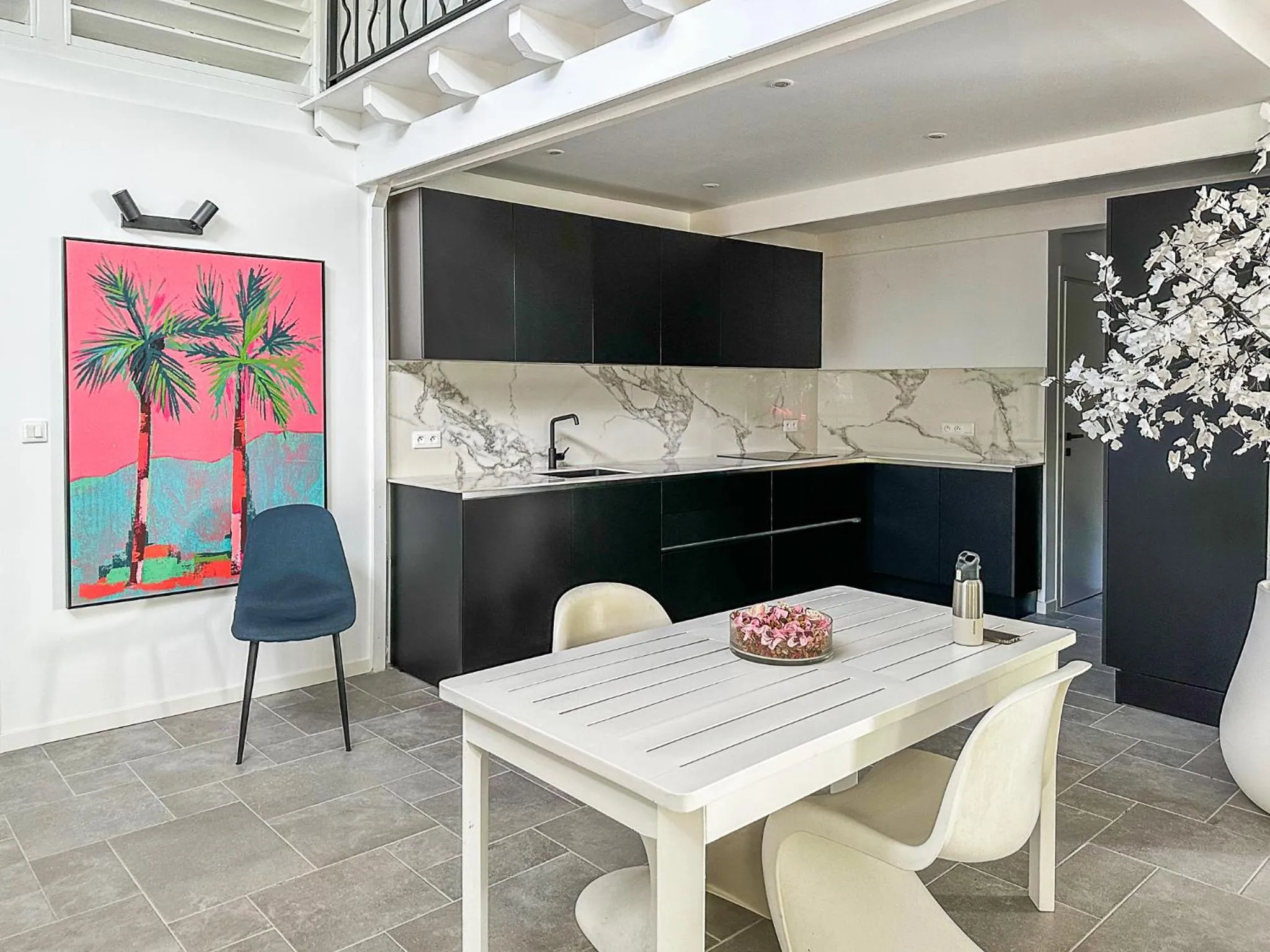 Kitchen or kitchenette in Domaine de la Palmeraie - Villas Lodge