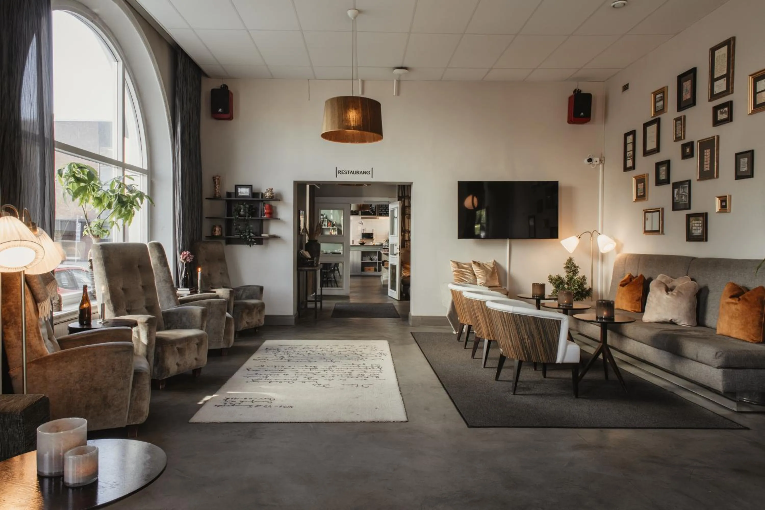 Lobby or reception in Home Hotel Post