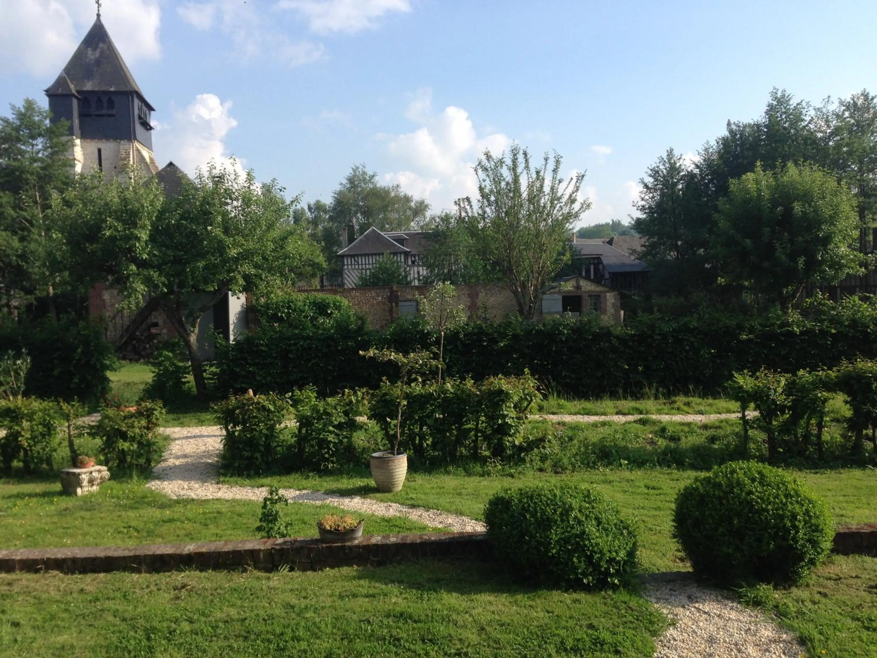 Garden in Le Pré Doré