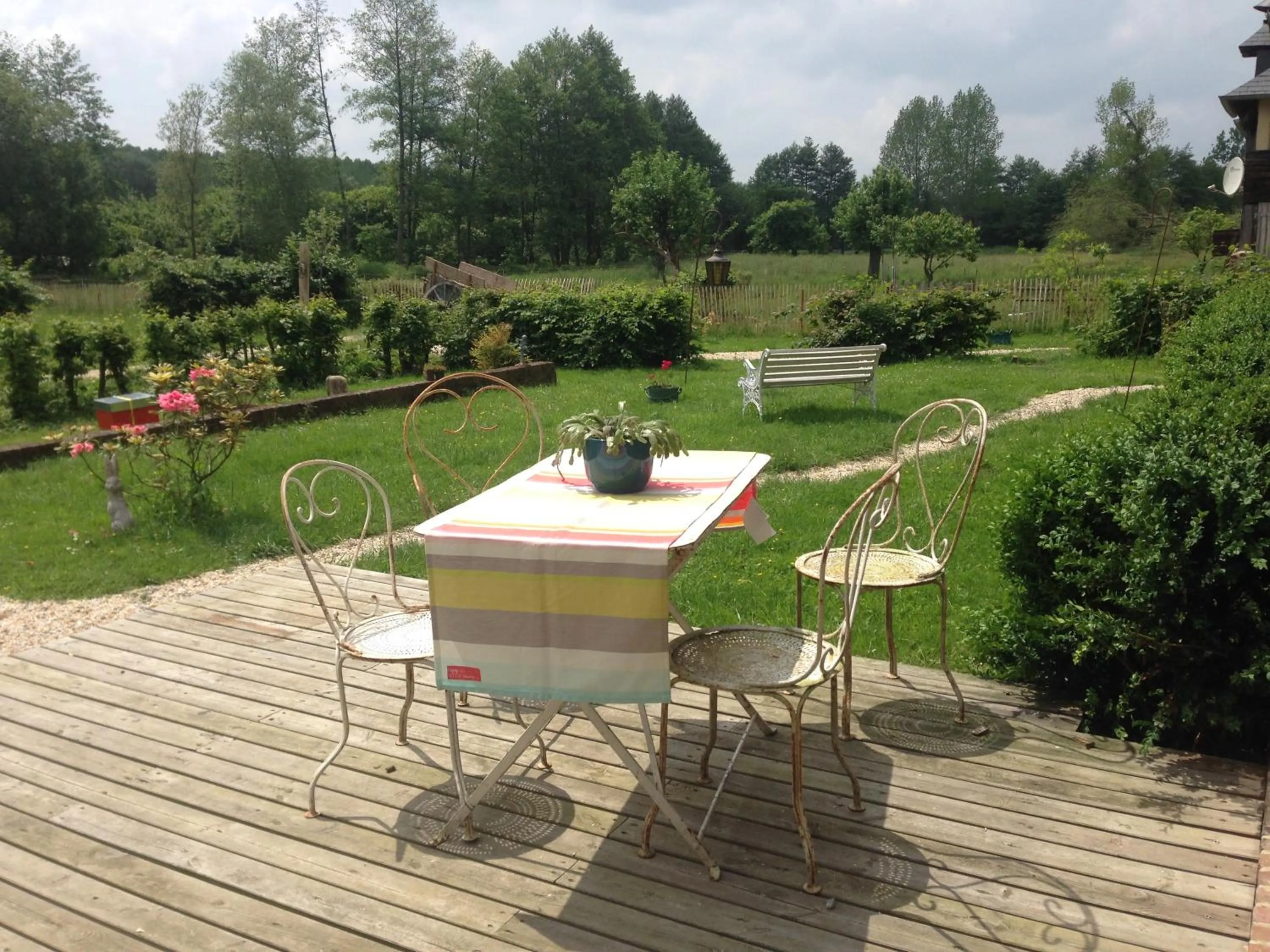 Patio in Le Pré Doré