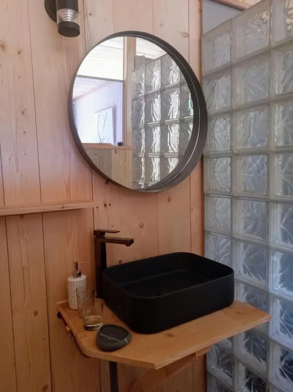 Bathroom in Le Chalet Du Blanc Spa yoga