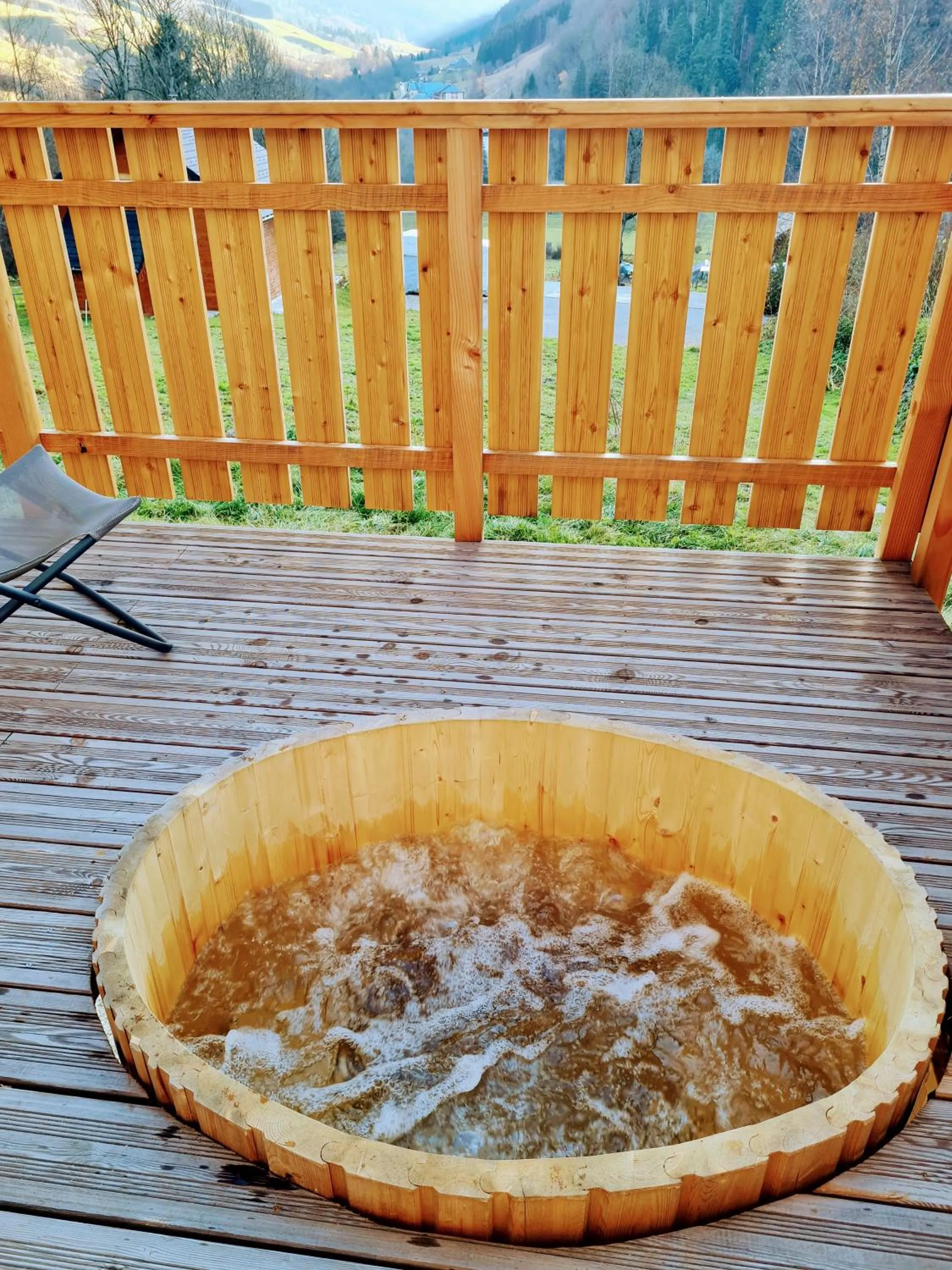 Spa and wellness centre/facilities in Le Chalet Du Blanc Spa yoga