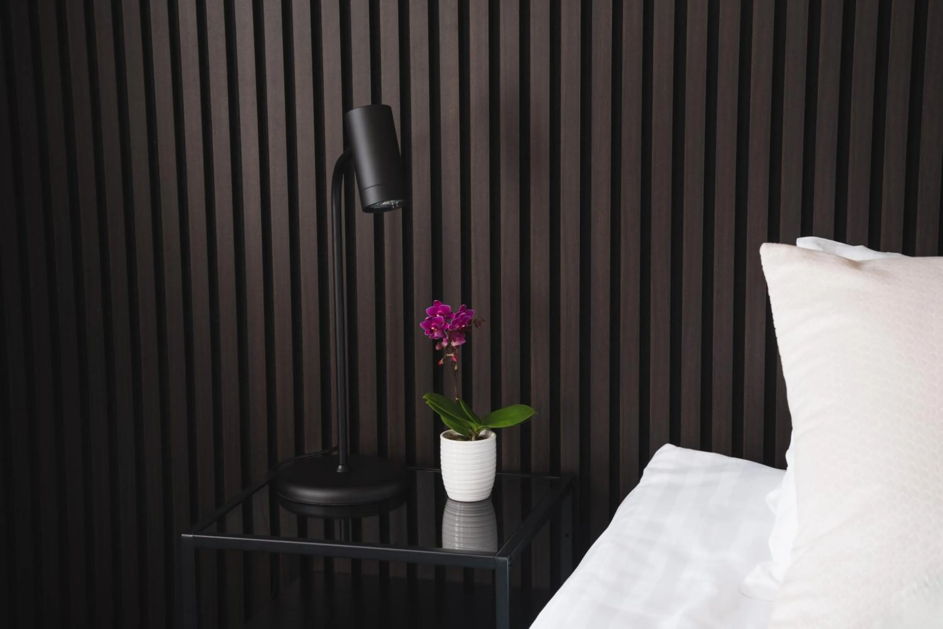 Bed in VICI Hotels Linköping