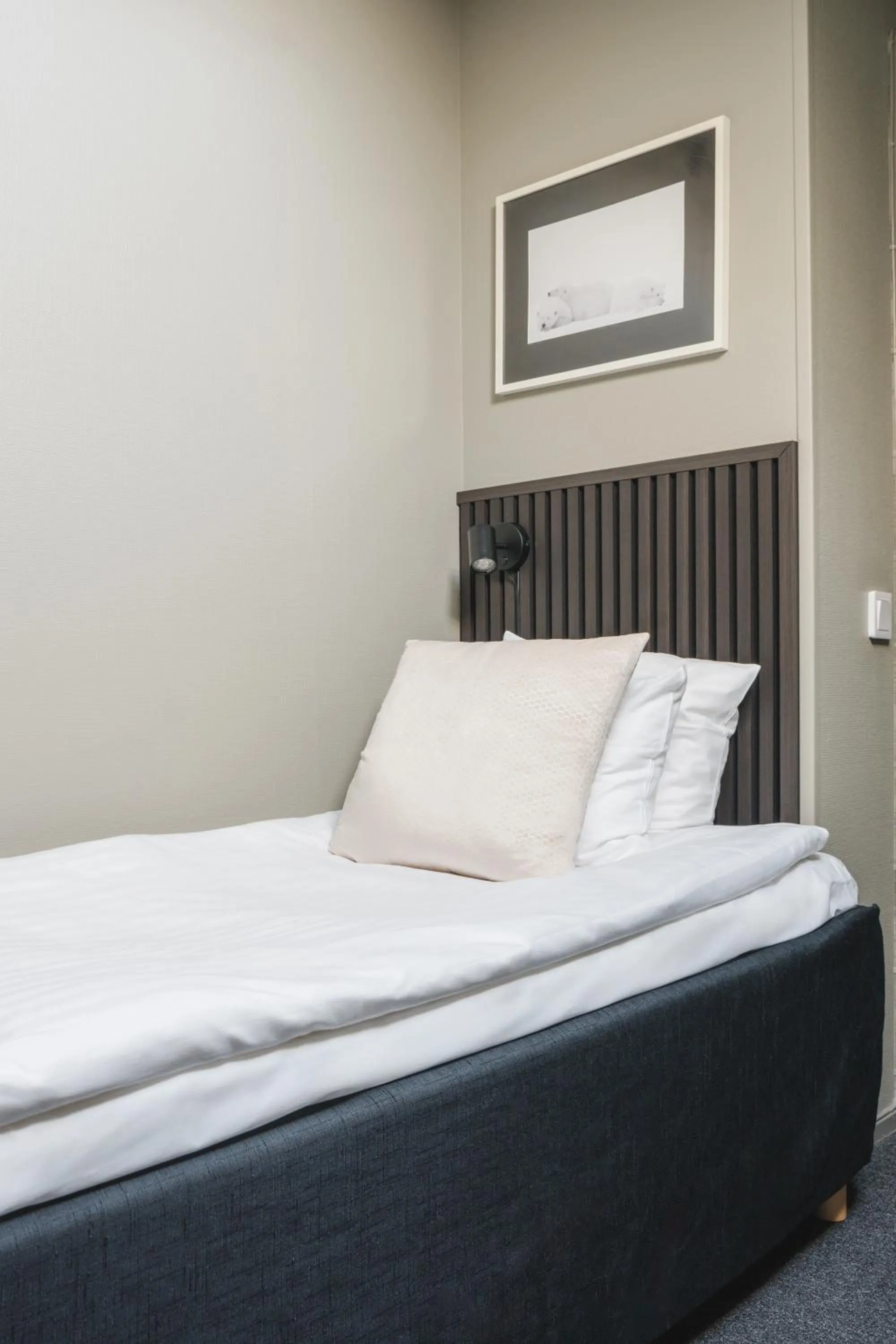 Bed in VICI Hotels Linköping