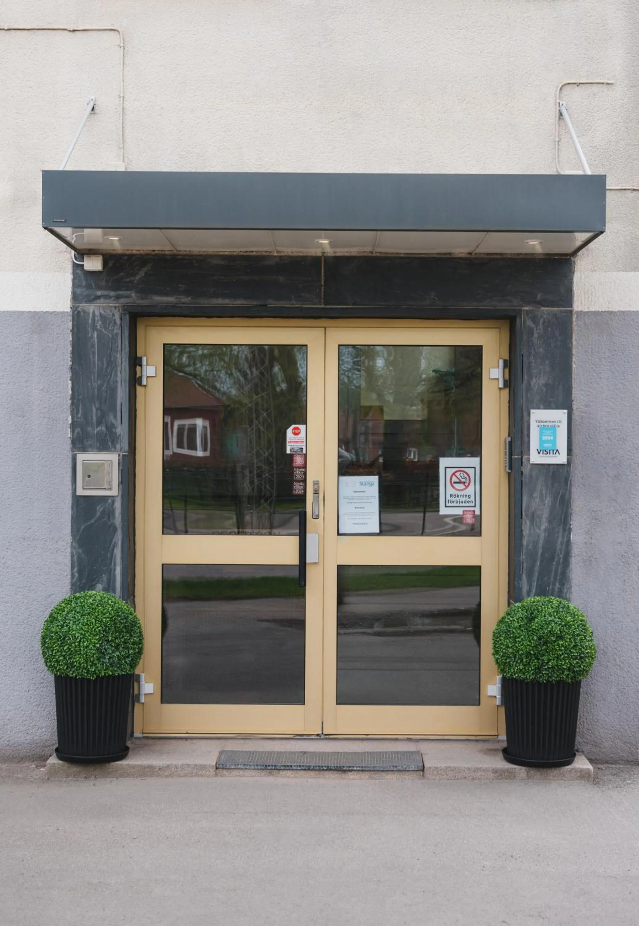 Facade/entrance in VICI Hotels Linköping