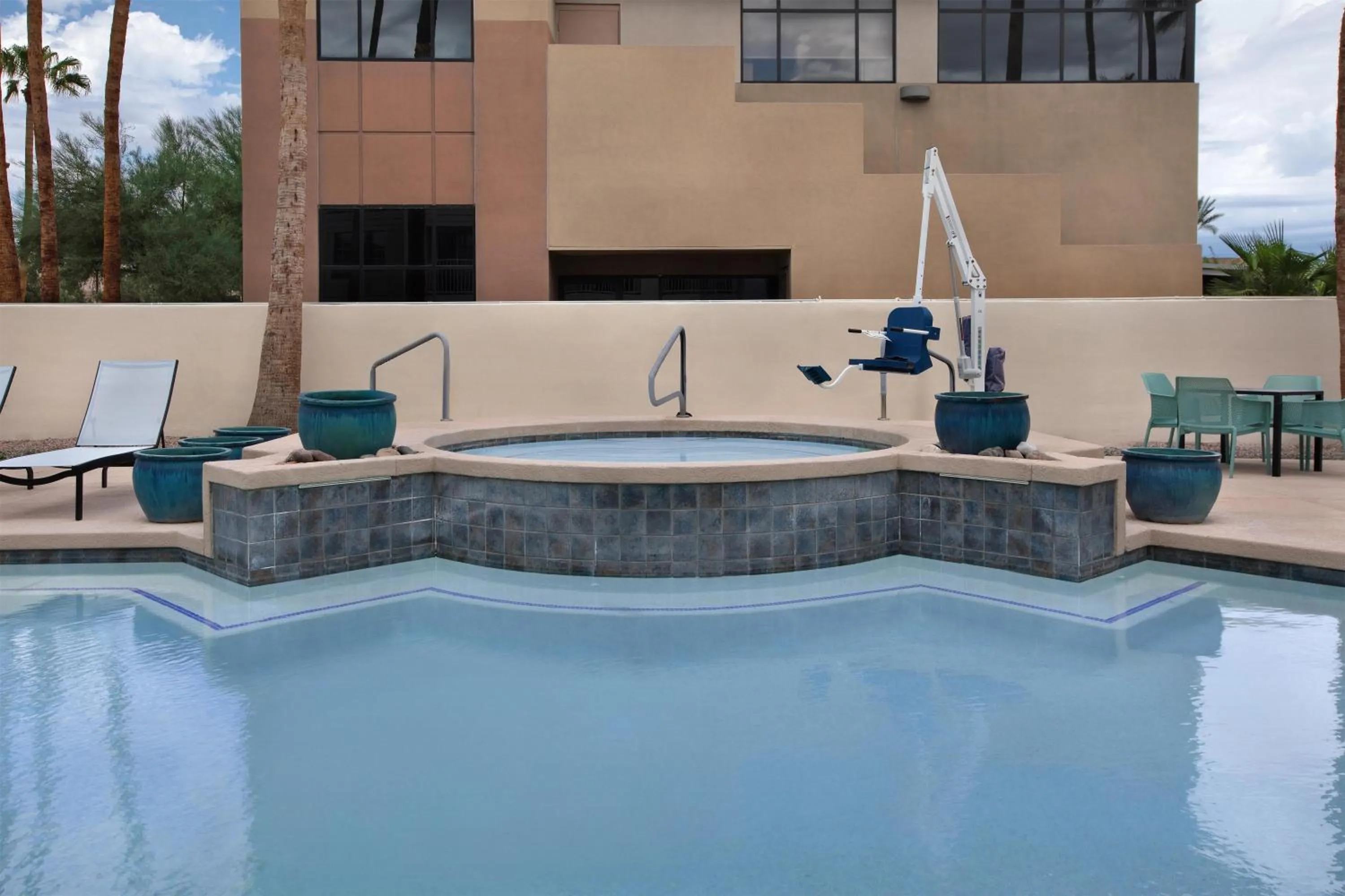 Pool view in Home2 Suites by Hilton Scottsdale Old Town