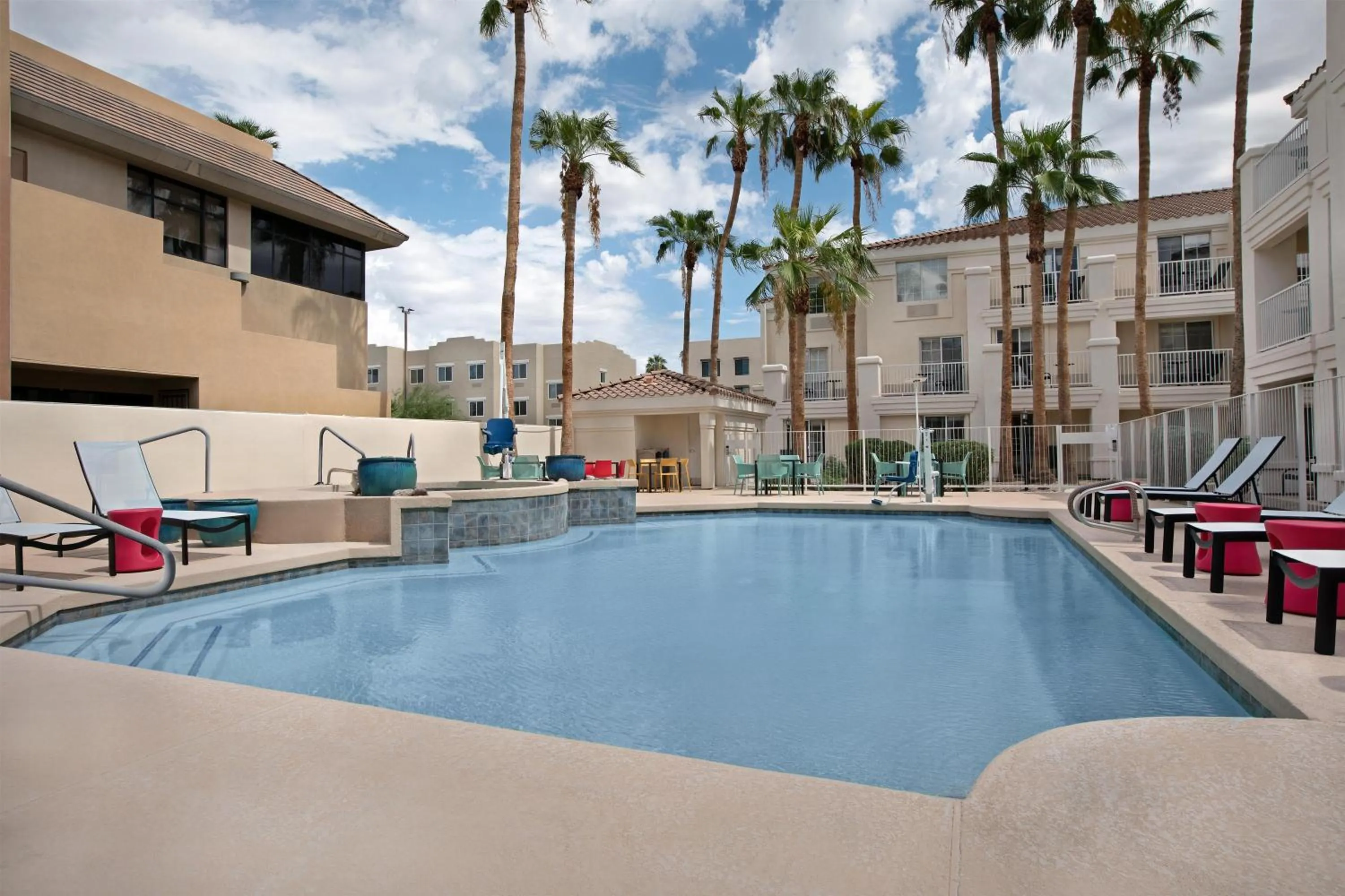 Pool view in Home2 Suites by Hilton Scottsdale Old Town