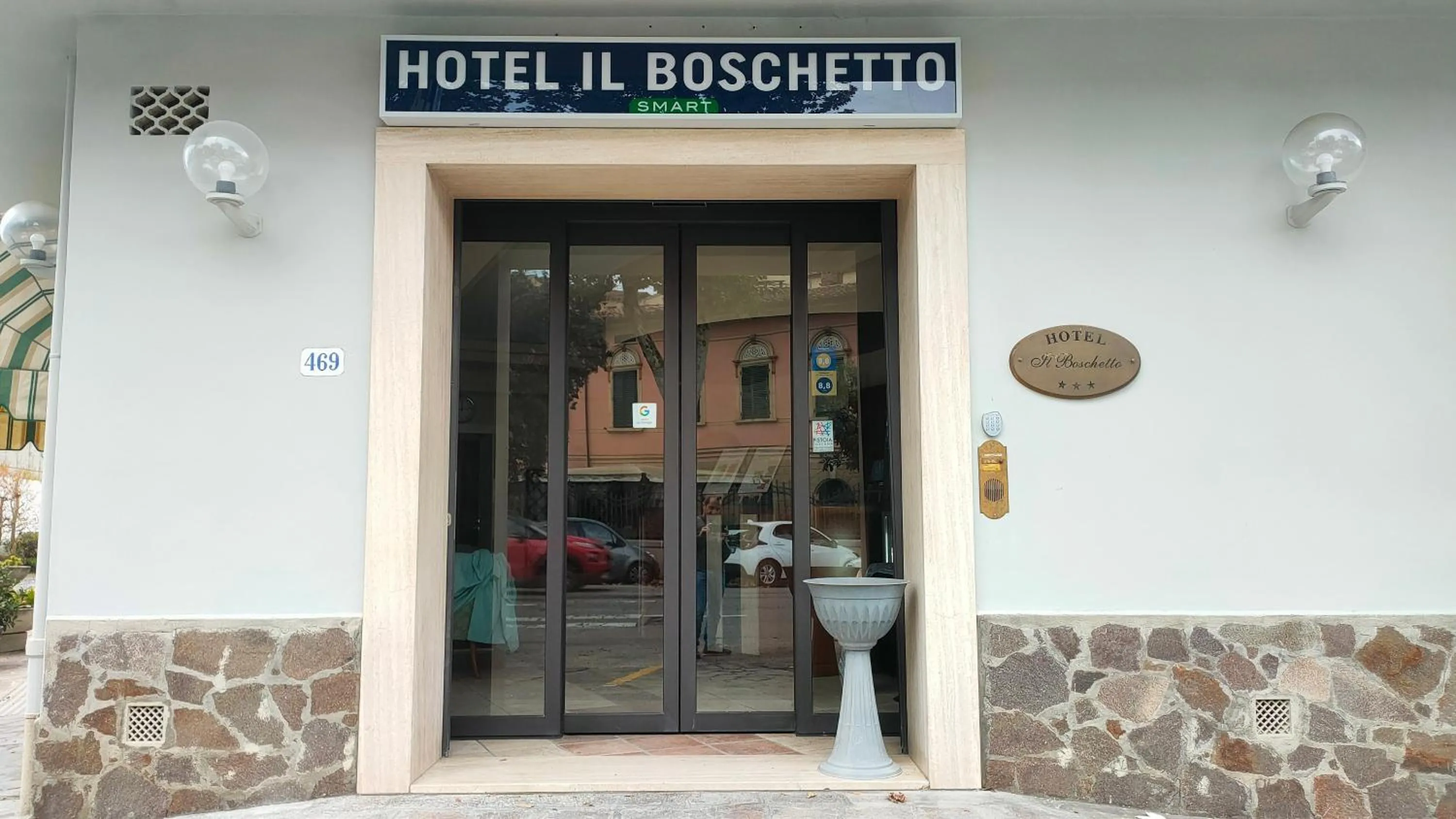Property building in Hotel Il Boschetto