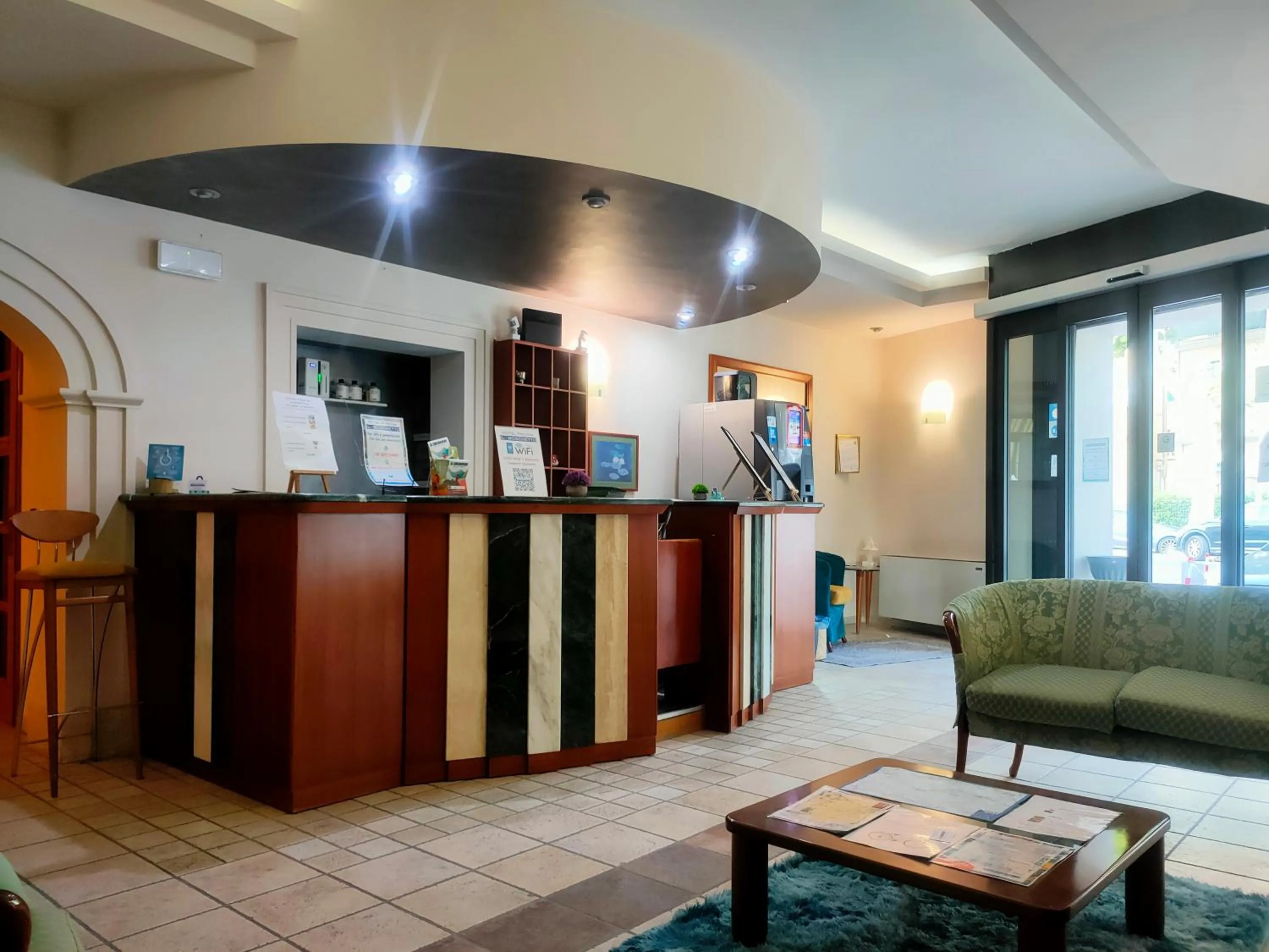 Lobby or reception in Hotel Il Boschetto