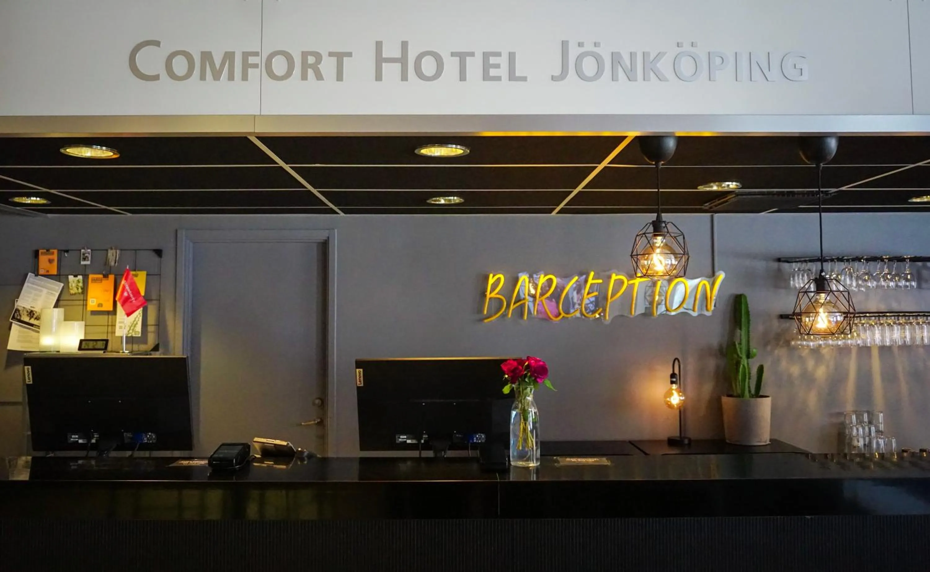 Lobby or reception in Comfort Hotel Jönköping