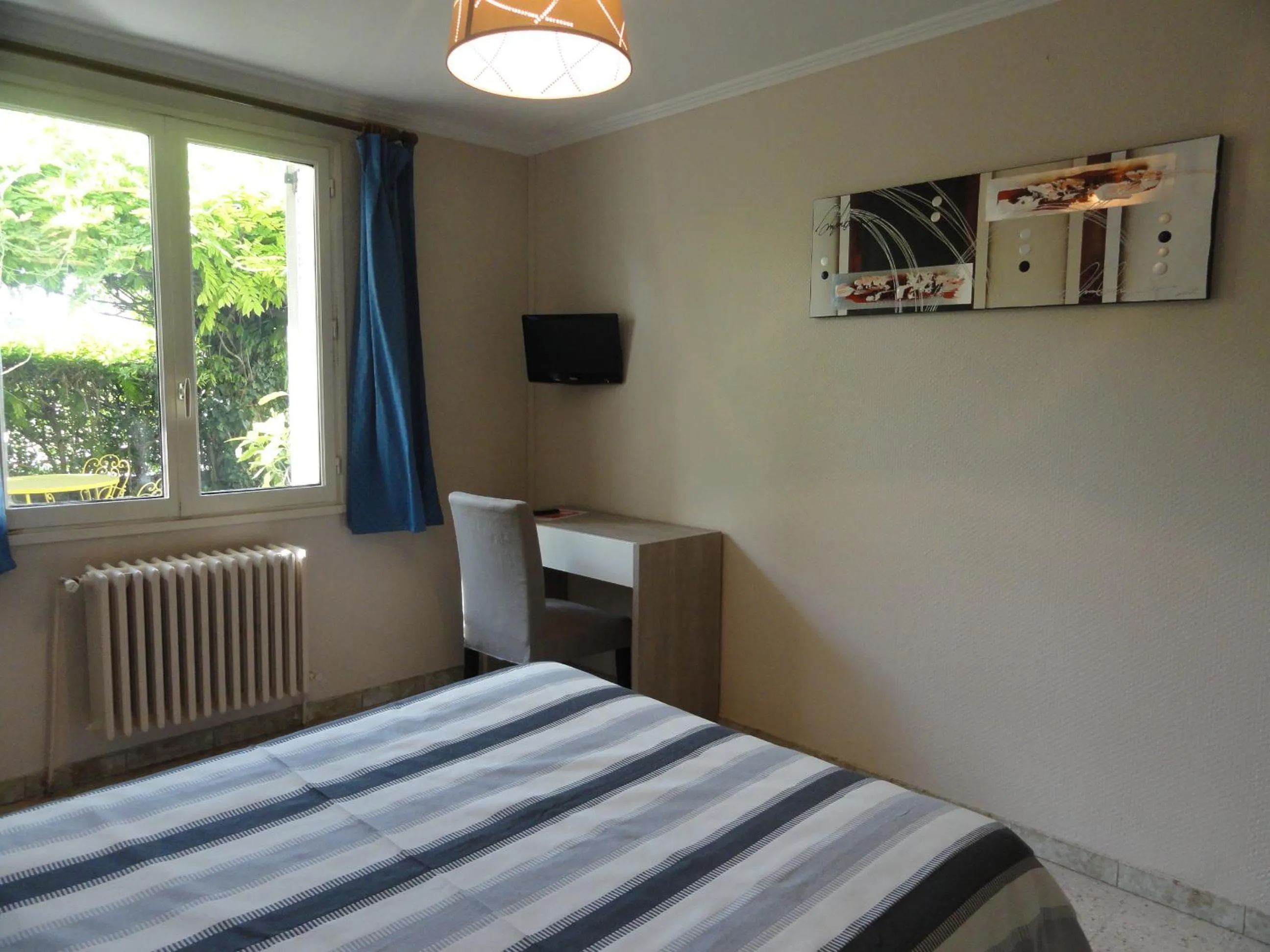 Bedroom, Bed in Hotel de l'île