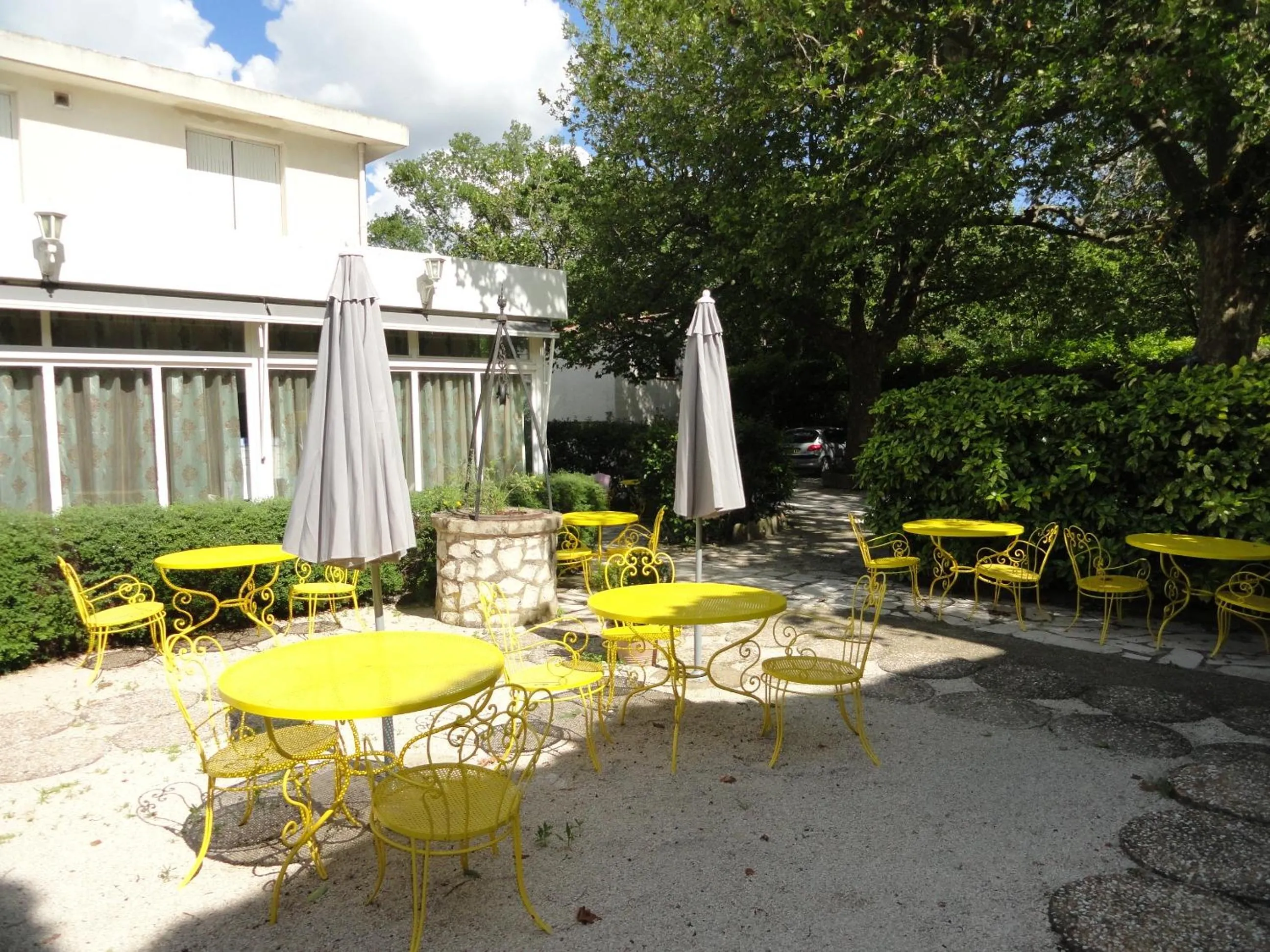 Garden in Hotel de l'île