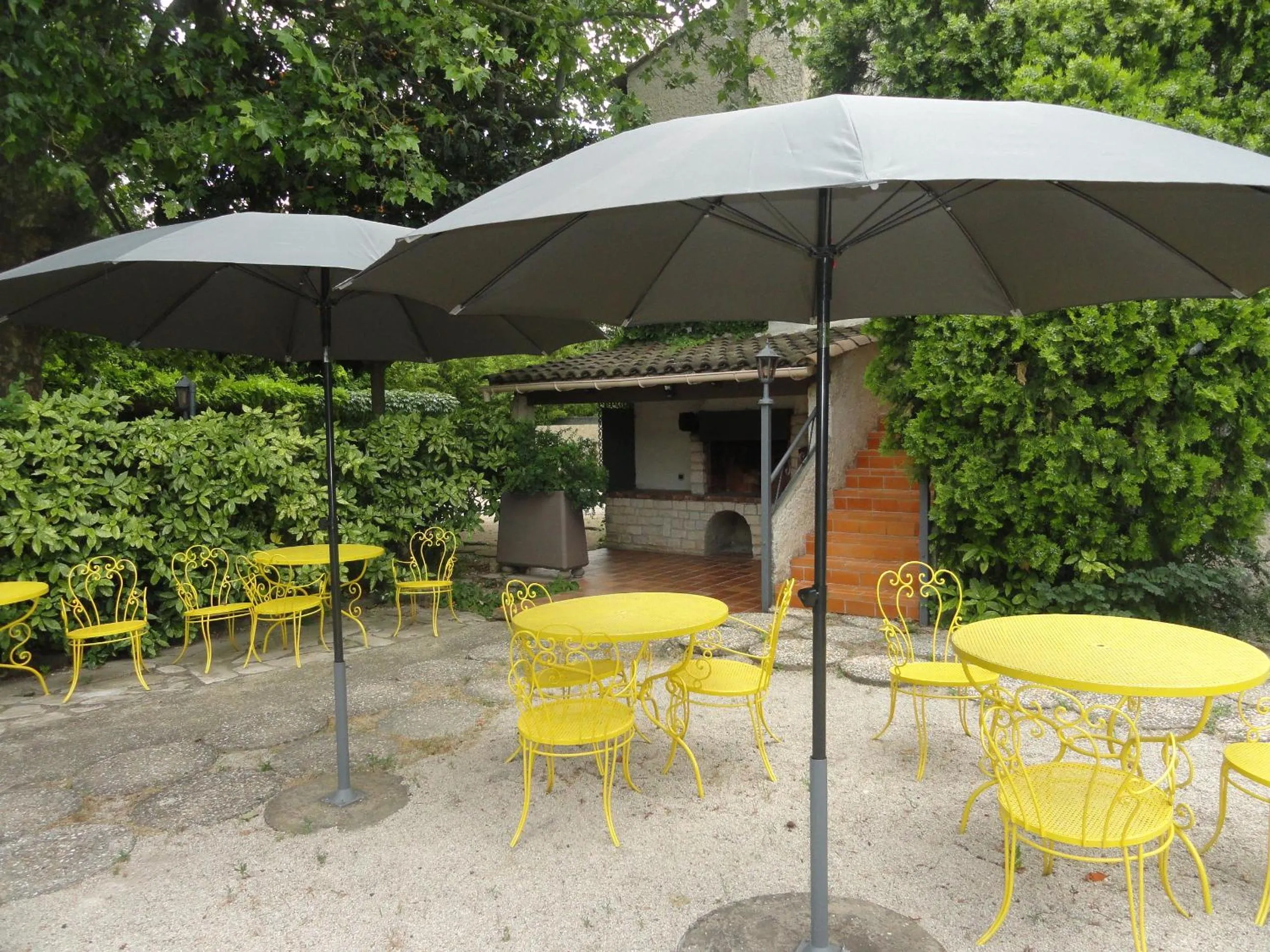 Patio in Hotel de l'île