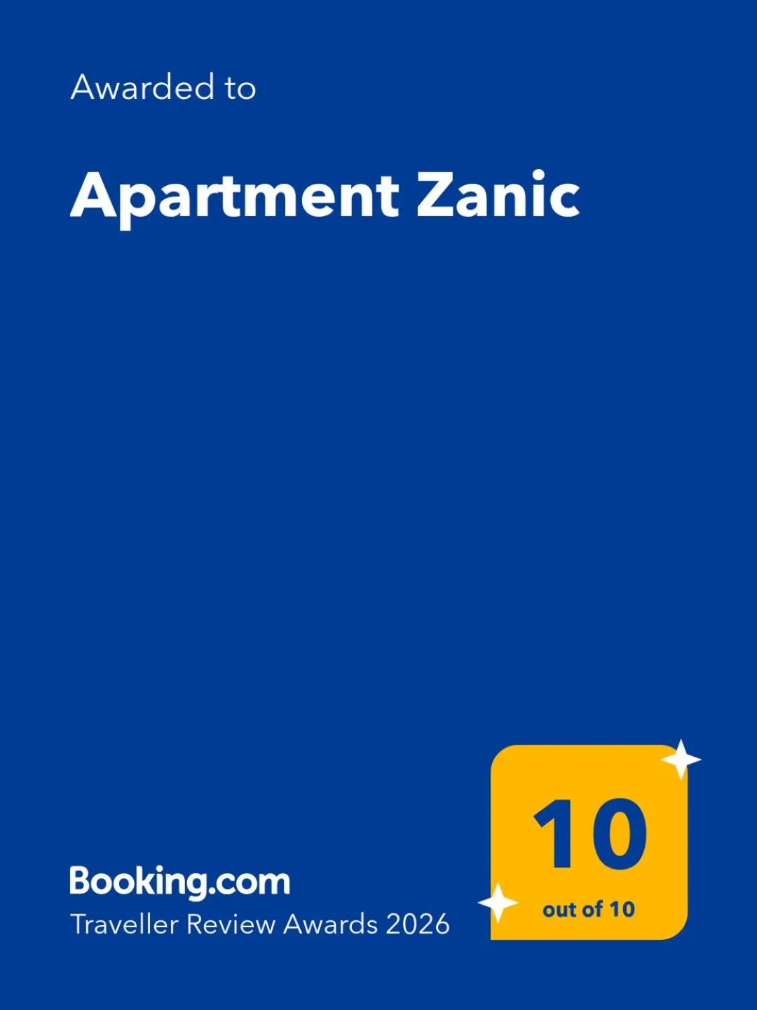 Apartment Zanic