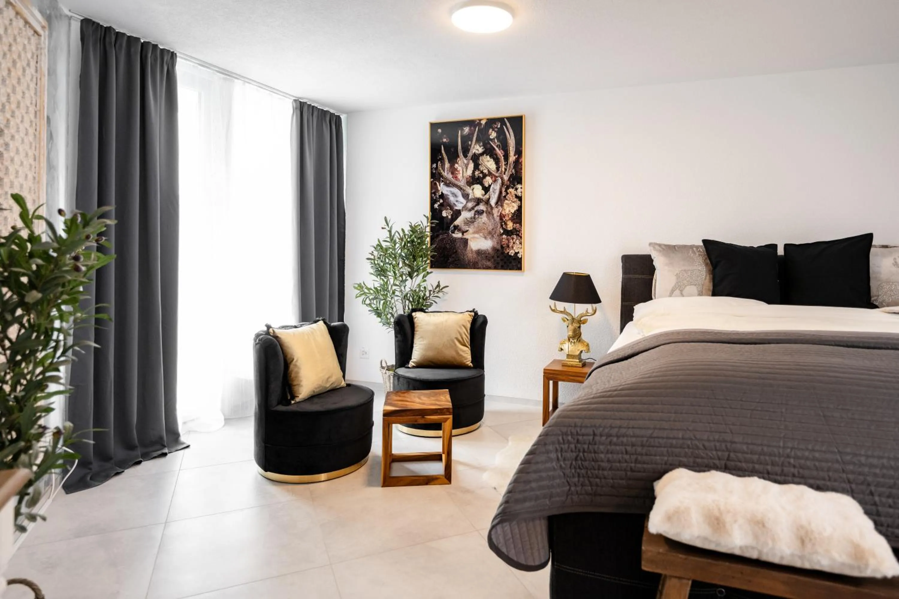 Bed in Hotel Egerkingen, idealer Zwischenstopp